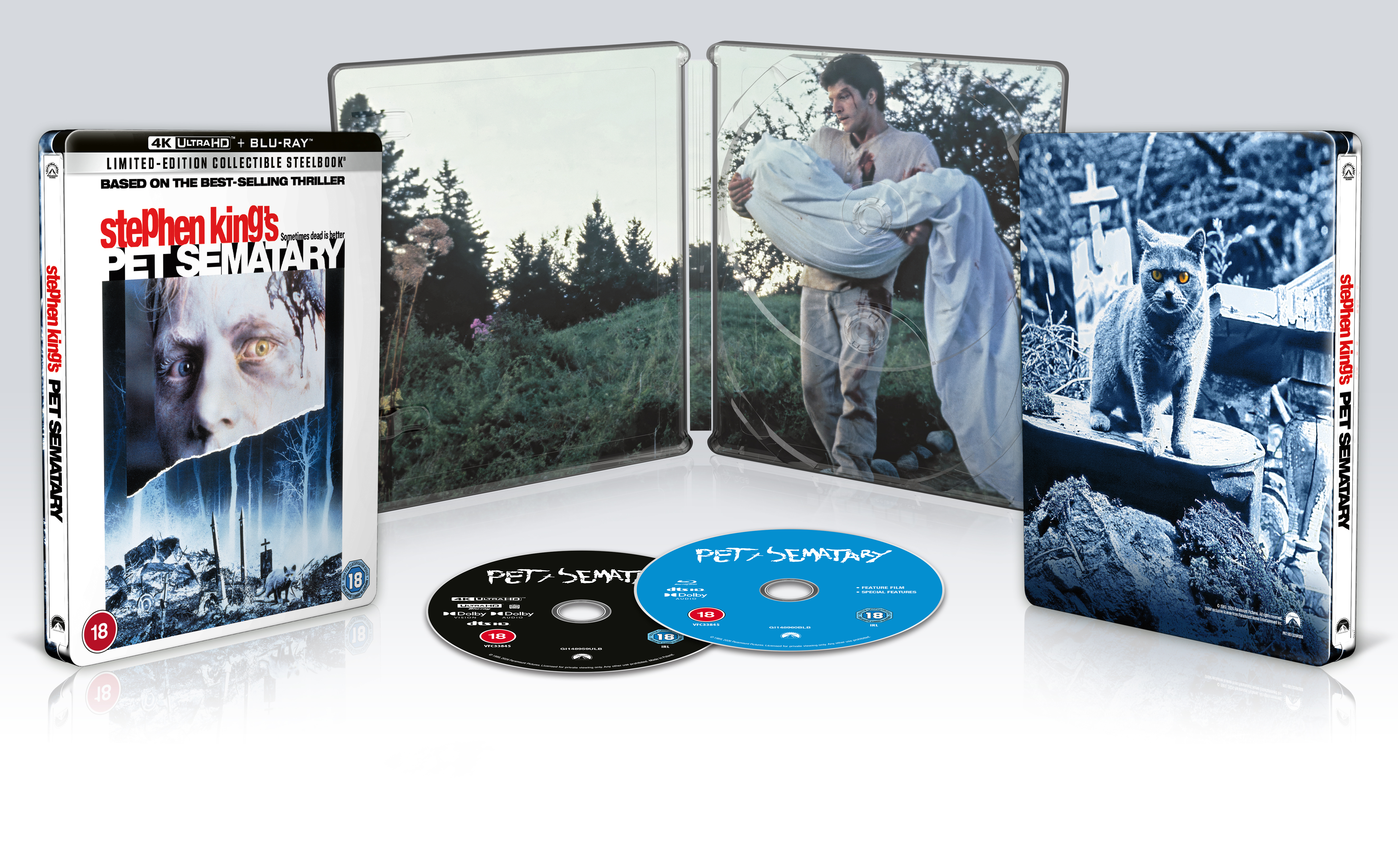 Pet Sematary Limited Edition 4K UHD Steelbook (4K Ultra HD)