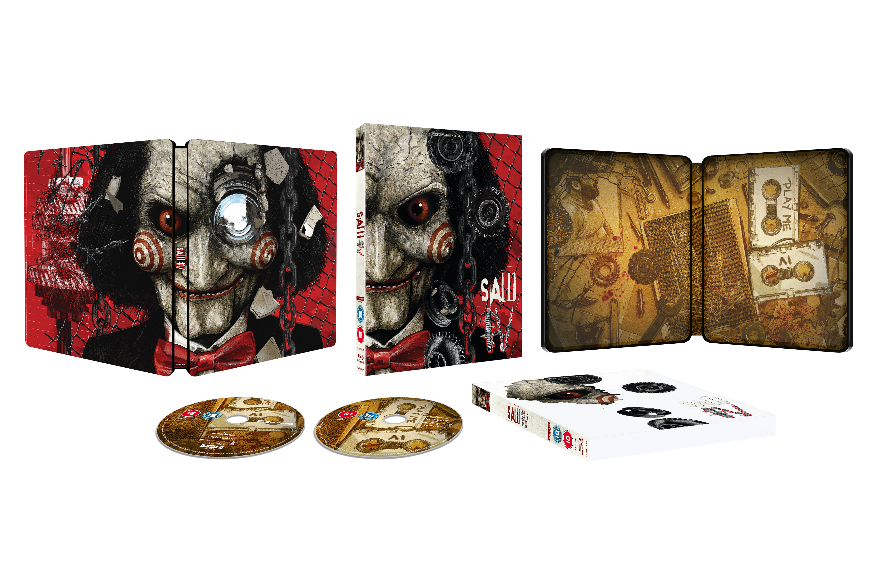 Saw IV Limited Edition 4K UHD Steelbook (4K Ultra HD)