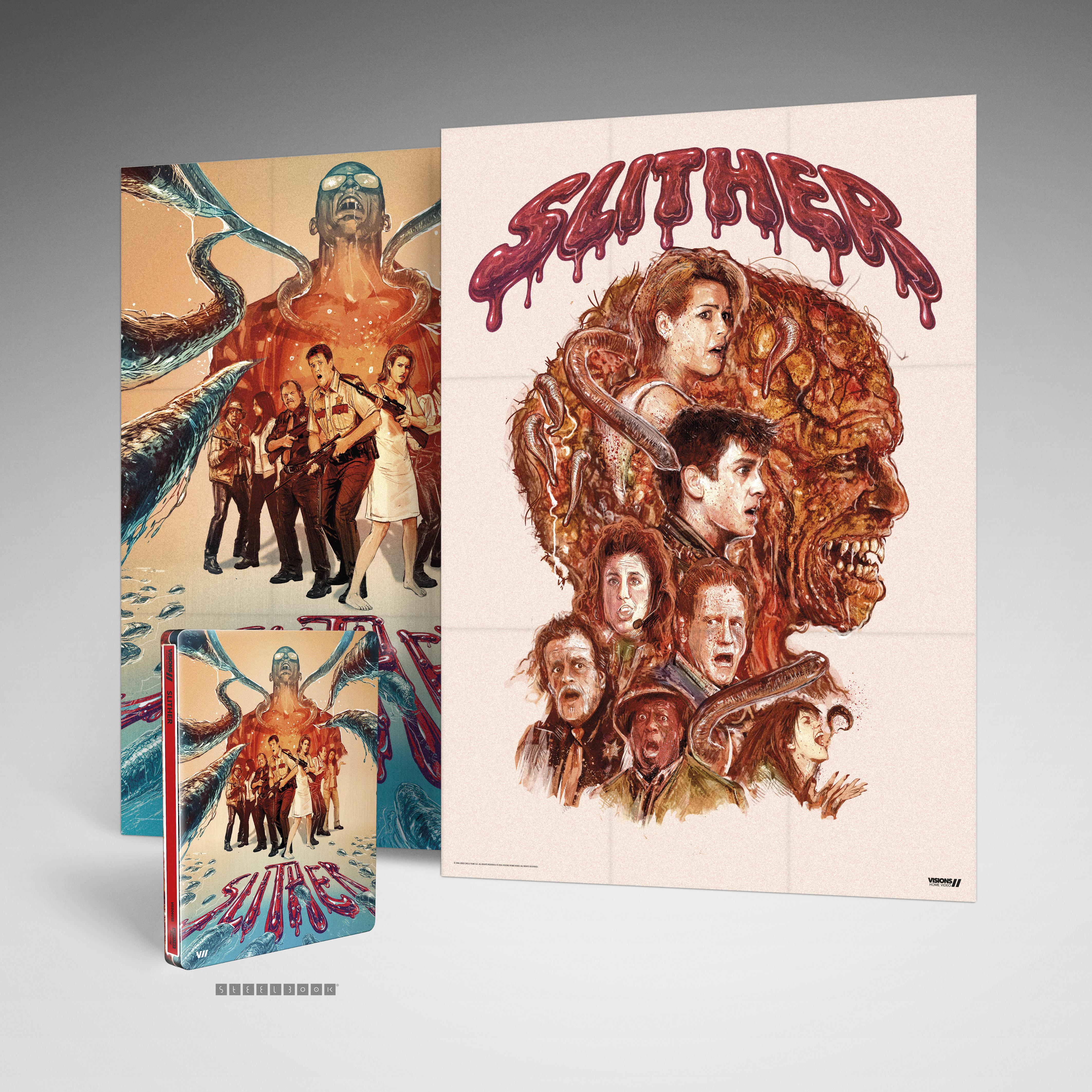 Slither Limited Edition 4K UHD Steelbook (4K Ultra HD)
