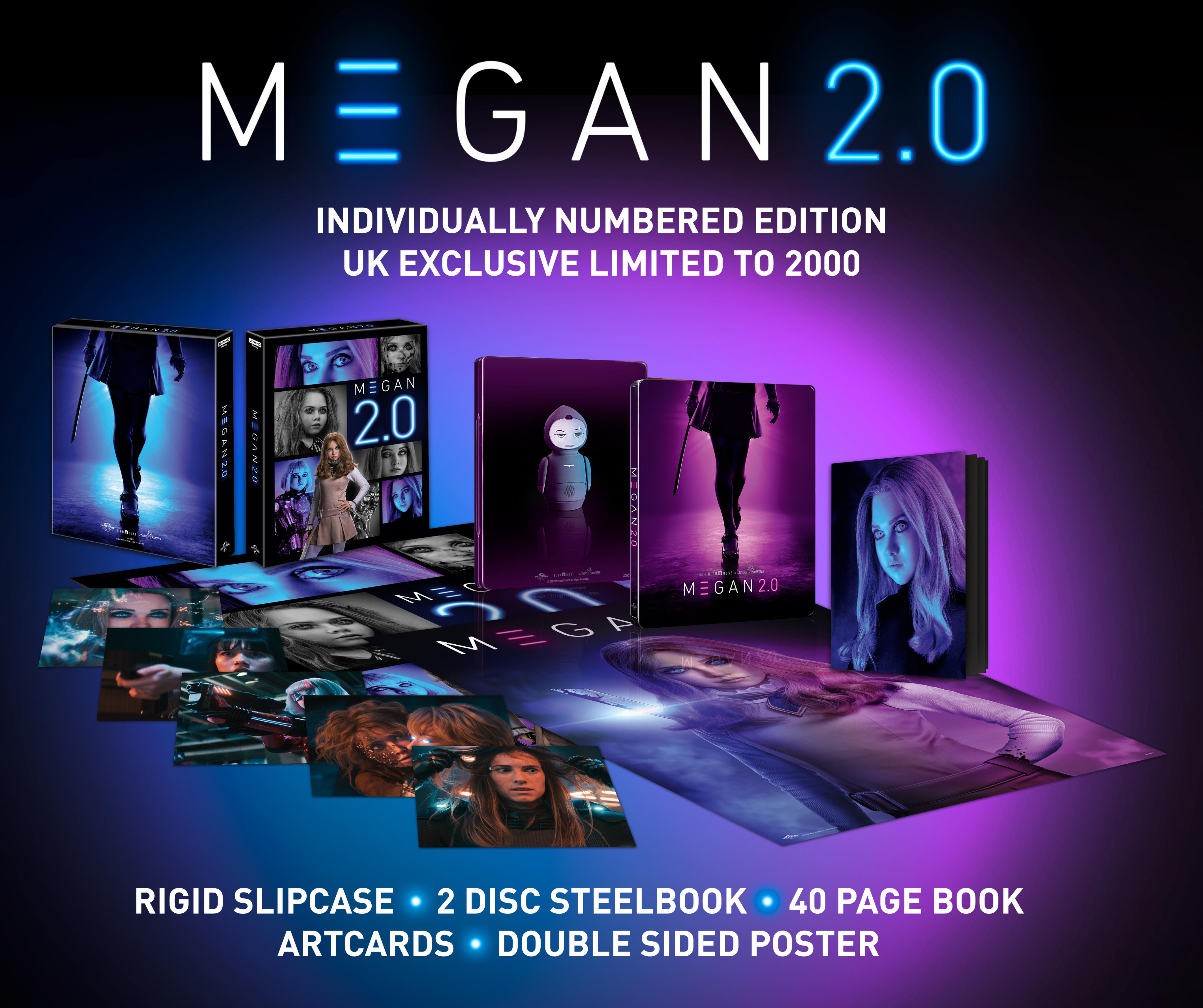 M3GAN 2.0 Ultimate Collector&rsquo;s Edition Steelbook (4K Ultra HD)