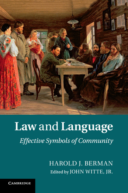 Harold J. Berman Law and Language (Paperback) (UK IMPORT)