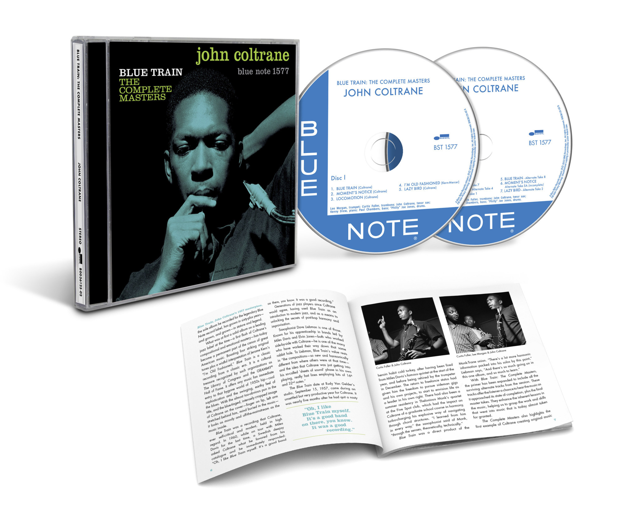 John Coltrane Blue Train: The Complete Masters (CD) 65th anniversary  Album - Bild 1 von 1