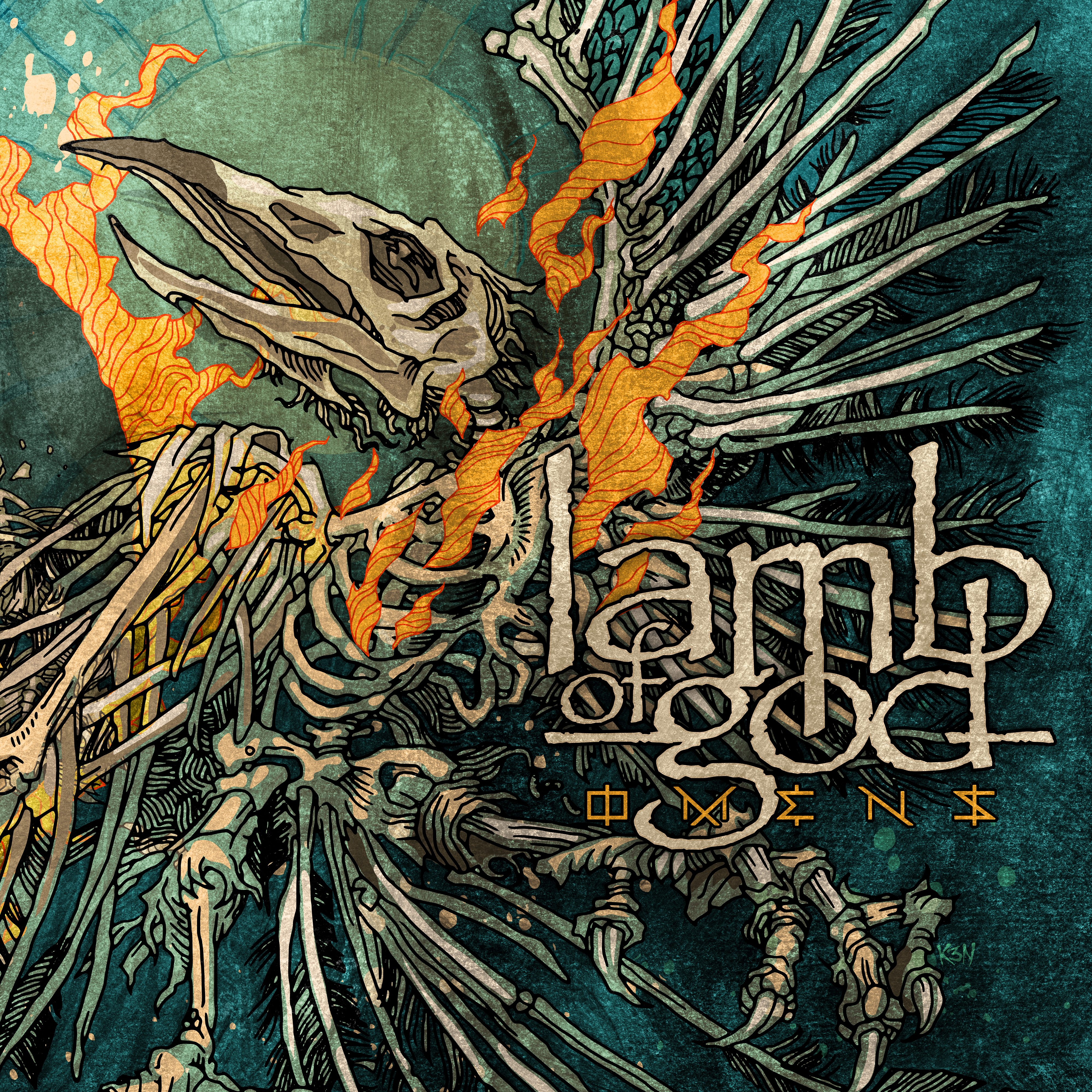 Lamb of God Omens (CD) Album