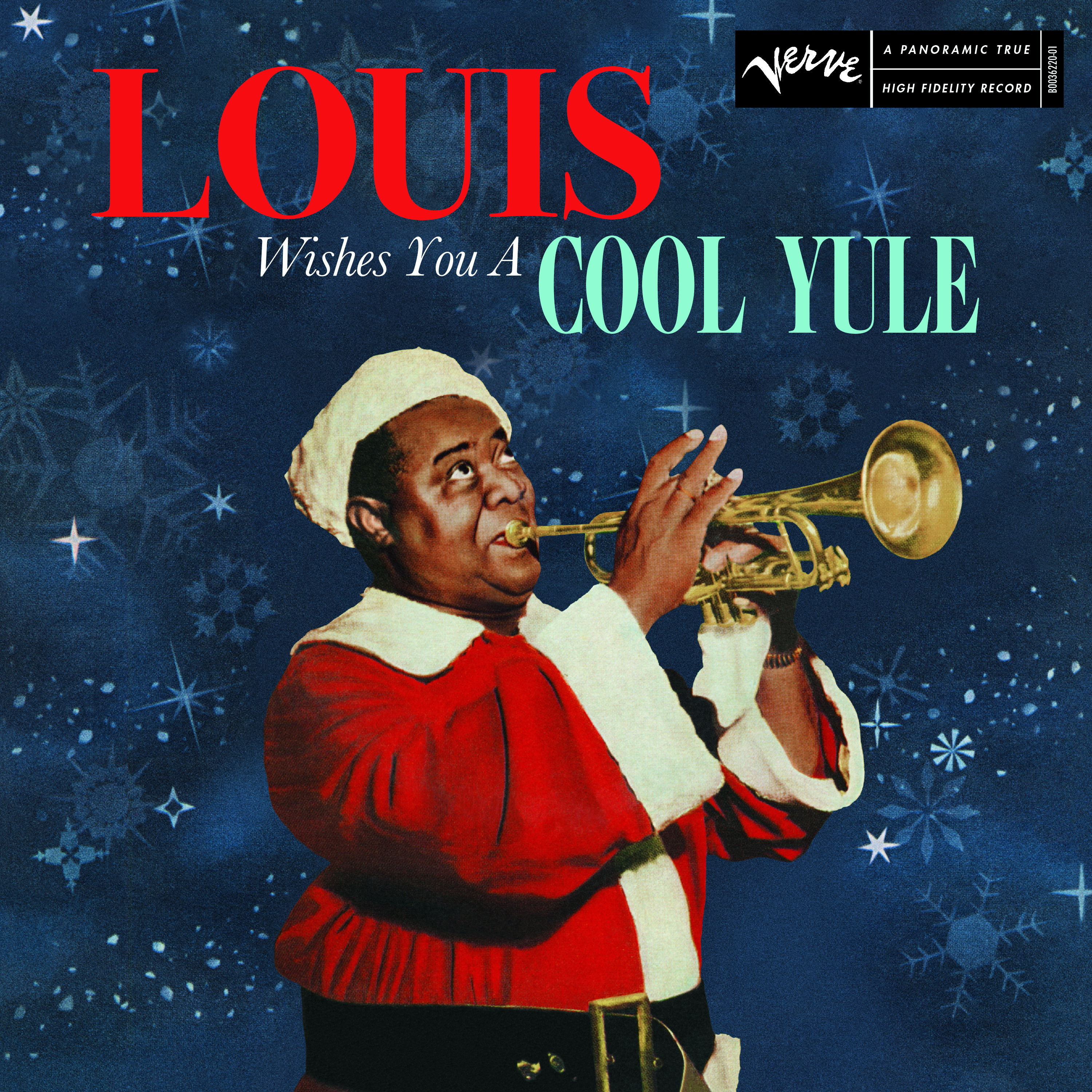 Disque photo Louis Armstrong Louis Wishes You a Cool Yule (vinyle) (importation britannique) - Photo 1/1