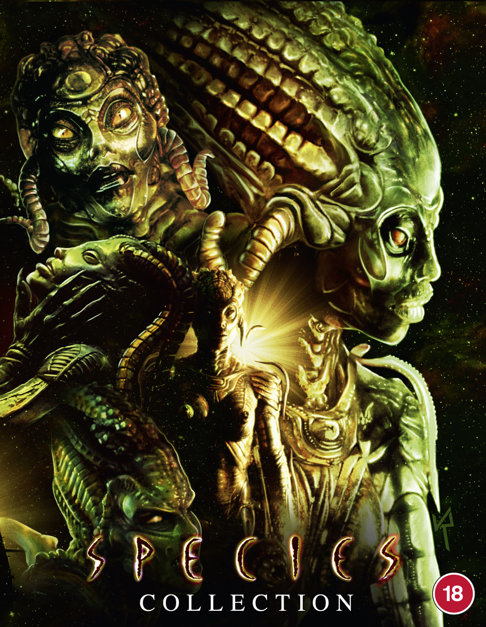 Species 1-4 Collection (Blu-ray)