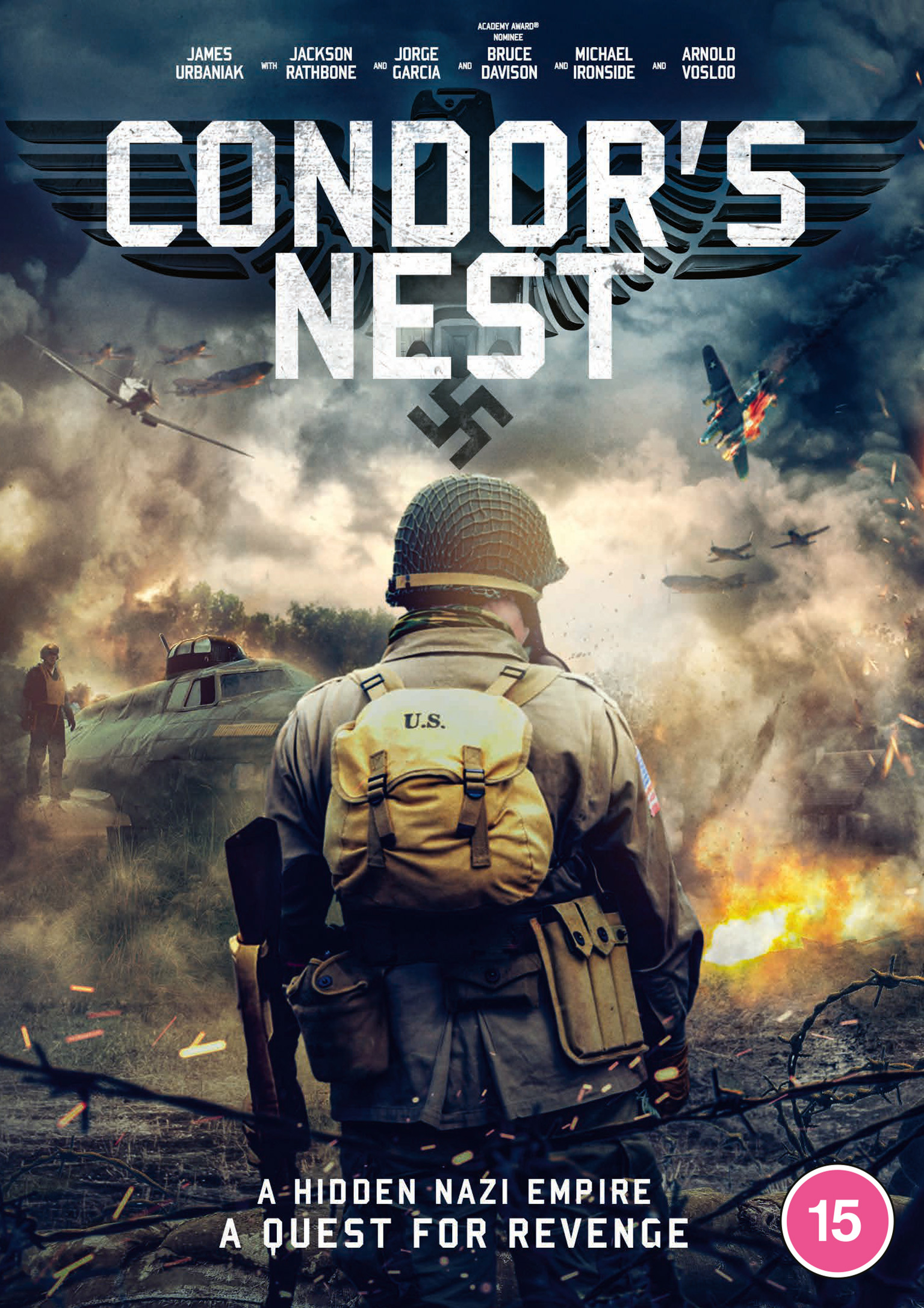 Condor's Nest (DVD) Jorge Garcia Arnold Vosloo Jackson Rathbone Michael Ironside