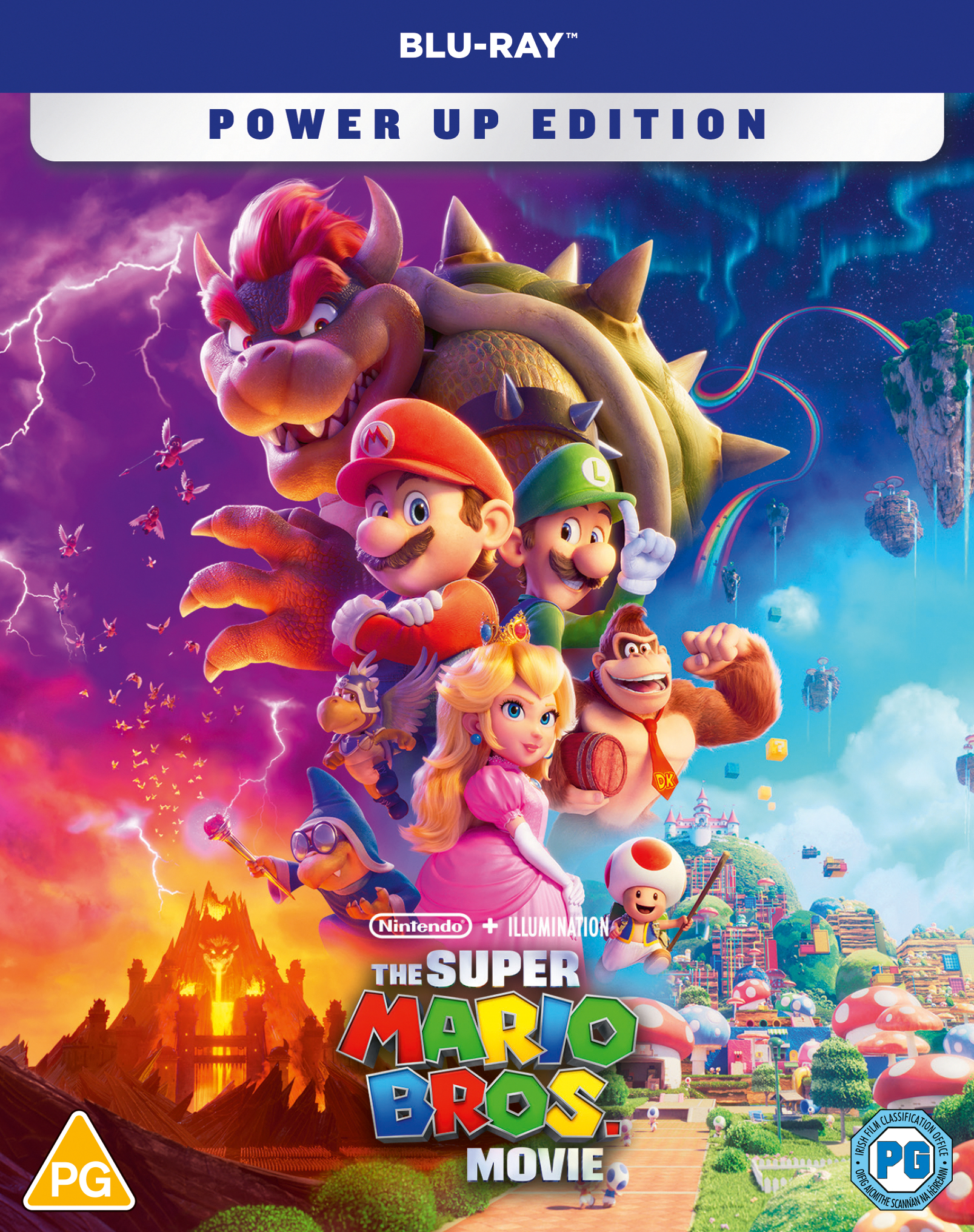 The Super Mario Bros. Movie (Blu-ray) Anya Taylor-Joy Brian Tyler Charlie Day