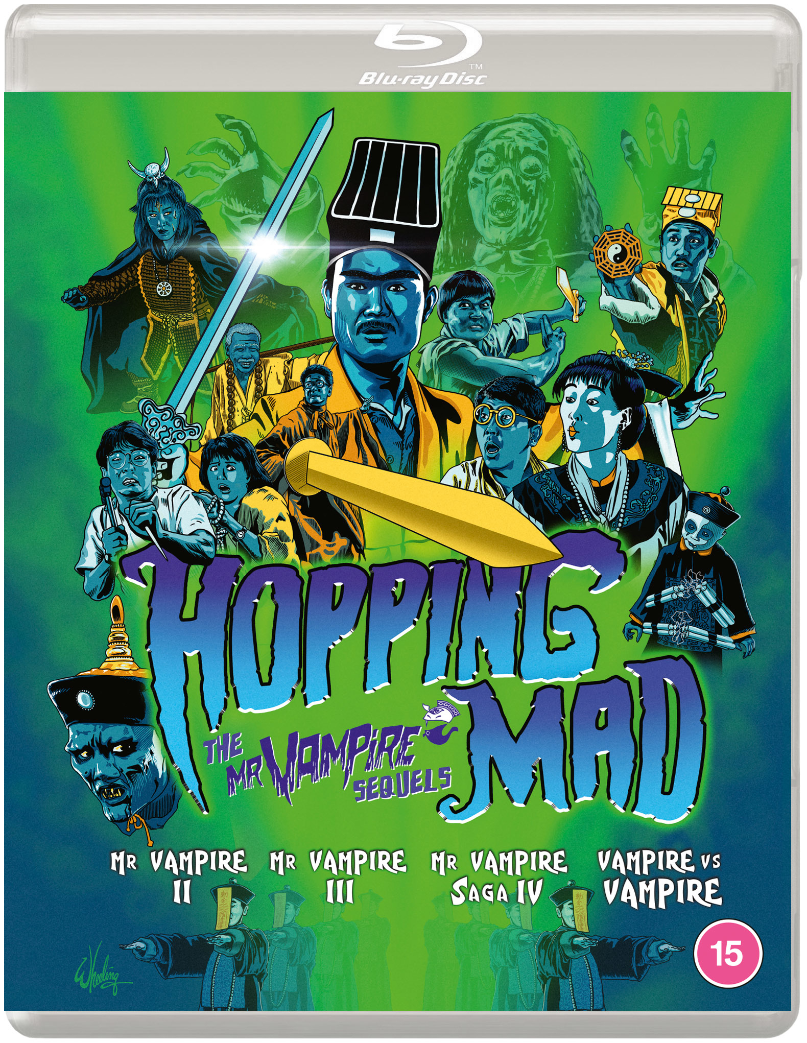 Hopping Mad - The Mr Vampire Sequels (Blu-ray)
