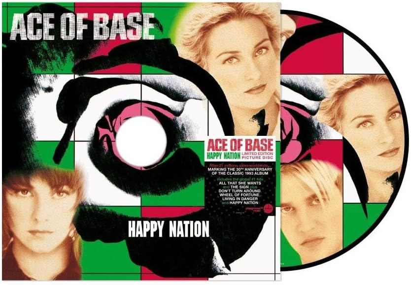 Ace of Base Happy Nation (Vinyl) Limited  12" Album Picture Disc - Afbeelding 1 van 1