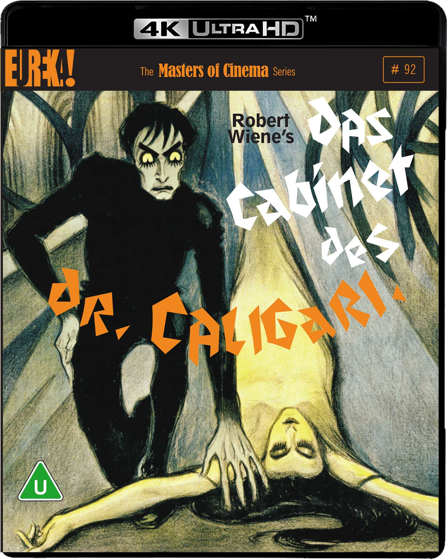 Das Cabinet Des Dr. Caligari - The Masters of Cinema Series (4K Ultra HD)