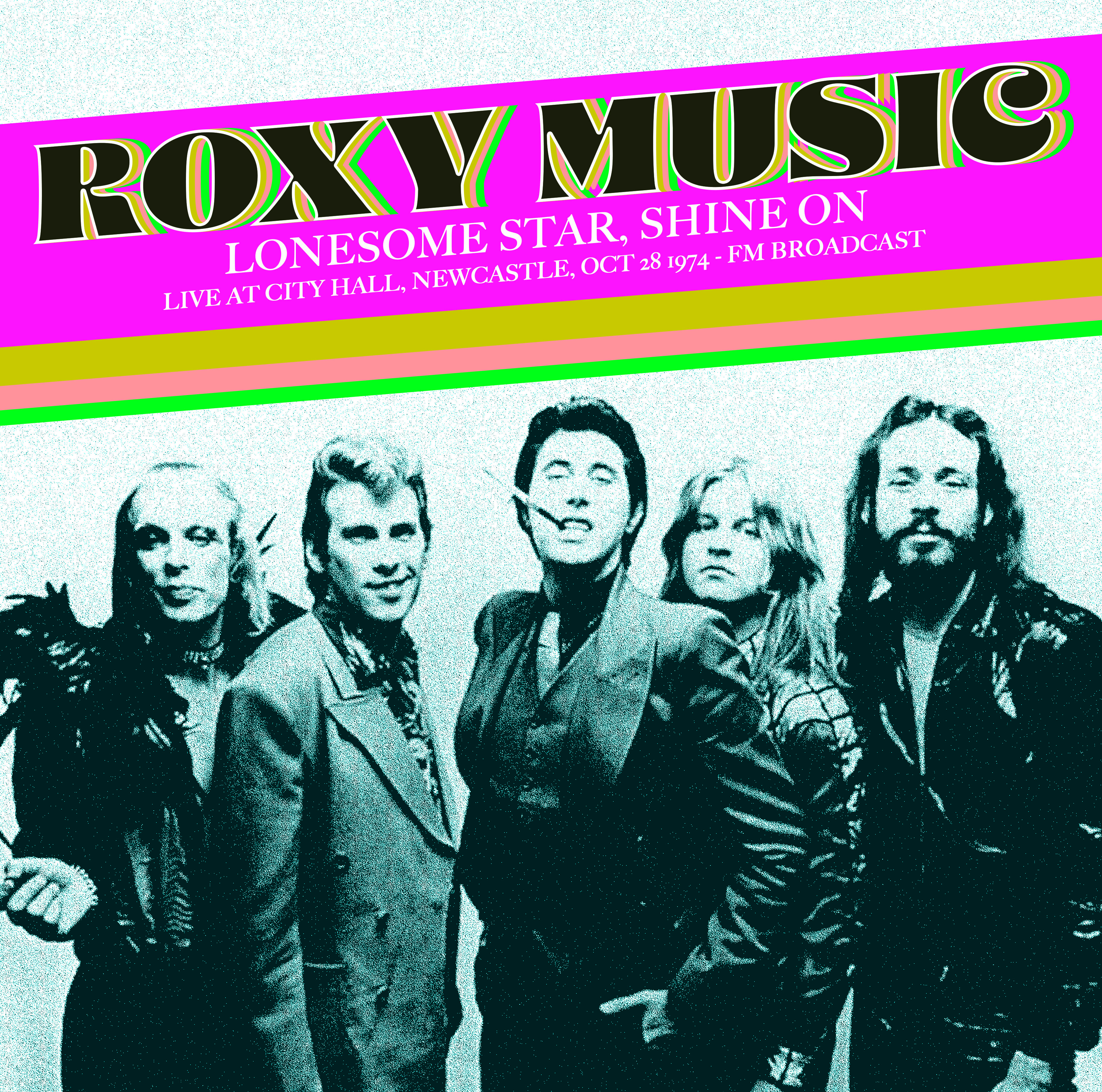 Roxy Music Lonesome Star, Shine On: Live at City Hall, Newcastle, Oct (Vinyl LP) - Picture 1 of 1