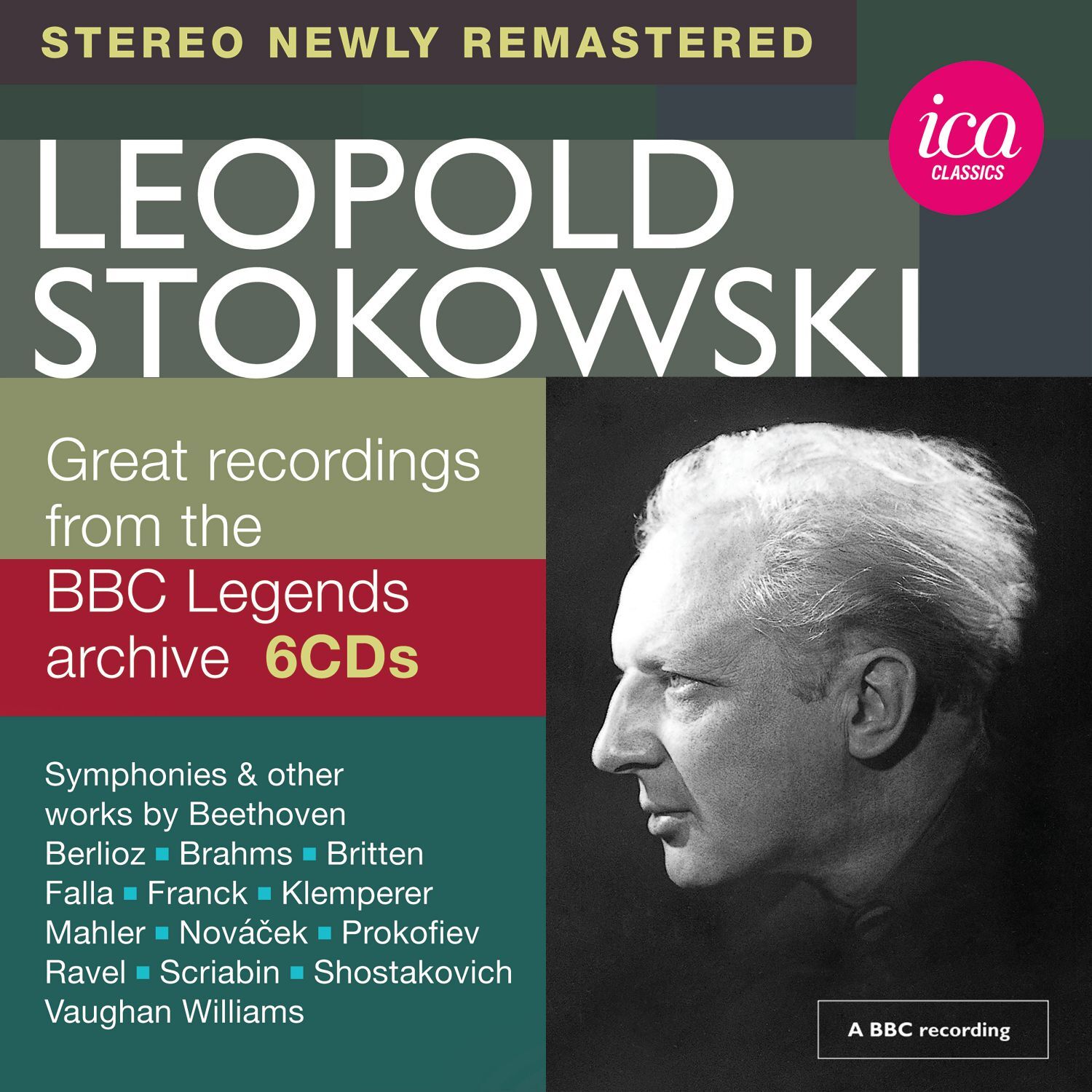 Леопольд Стоковский Leopold Stokowski: Великолепные записи с Би-би-си (CD) (ИМПОРТ из Великобритании)