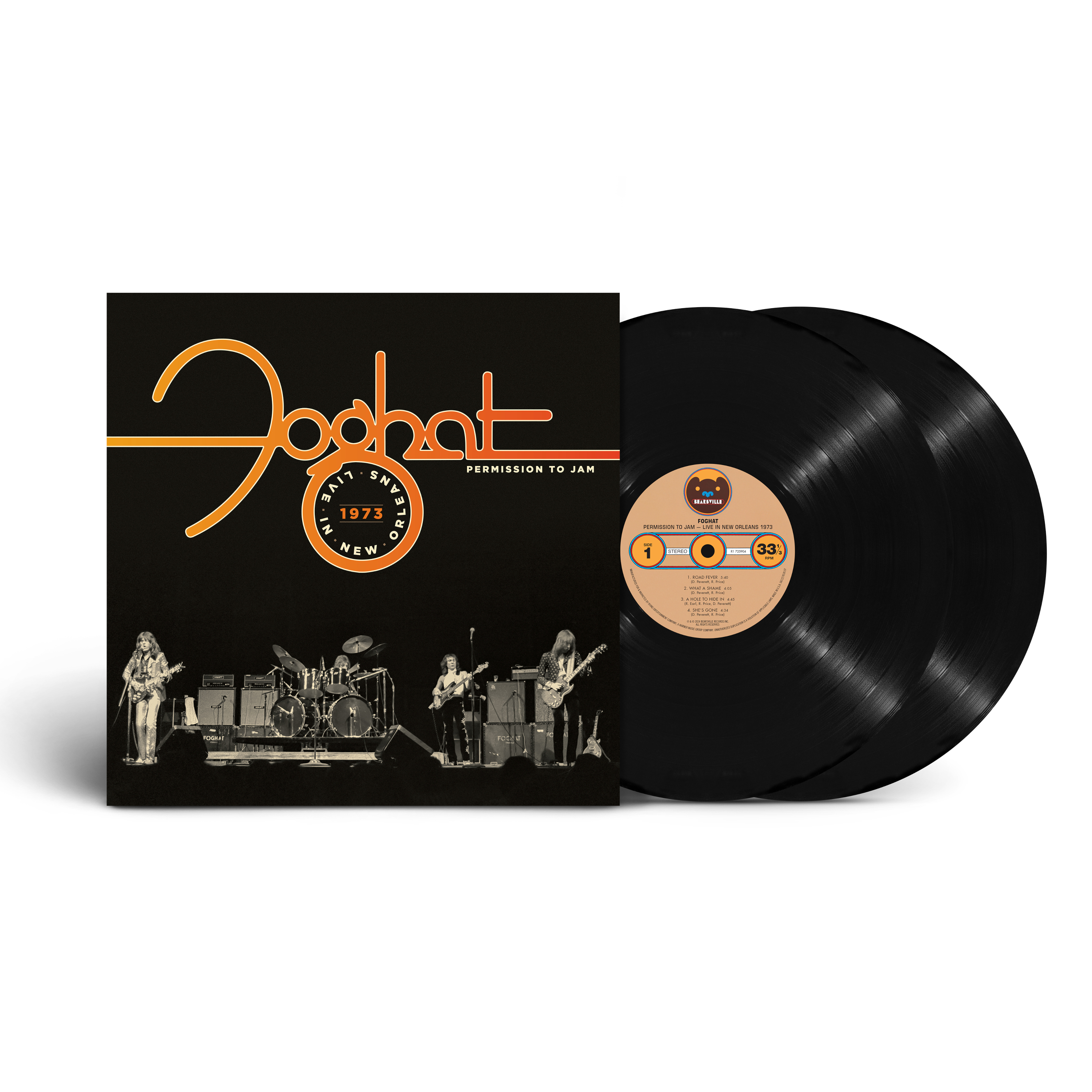 Foghat Permission to Jam: Live in New Orleans 1973 (RSD 2024) (Vinyl) - Photo 1/1