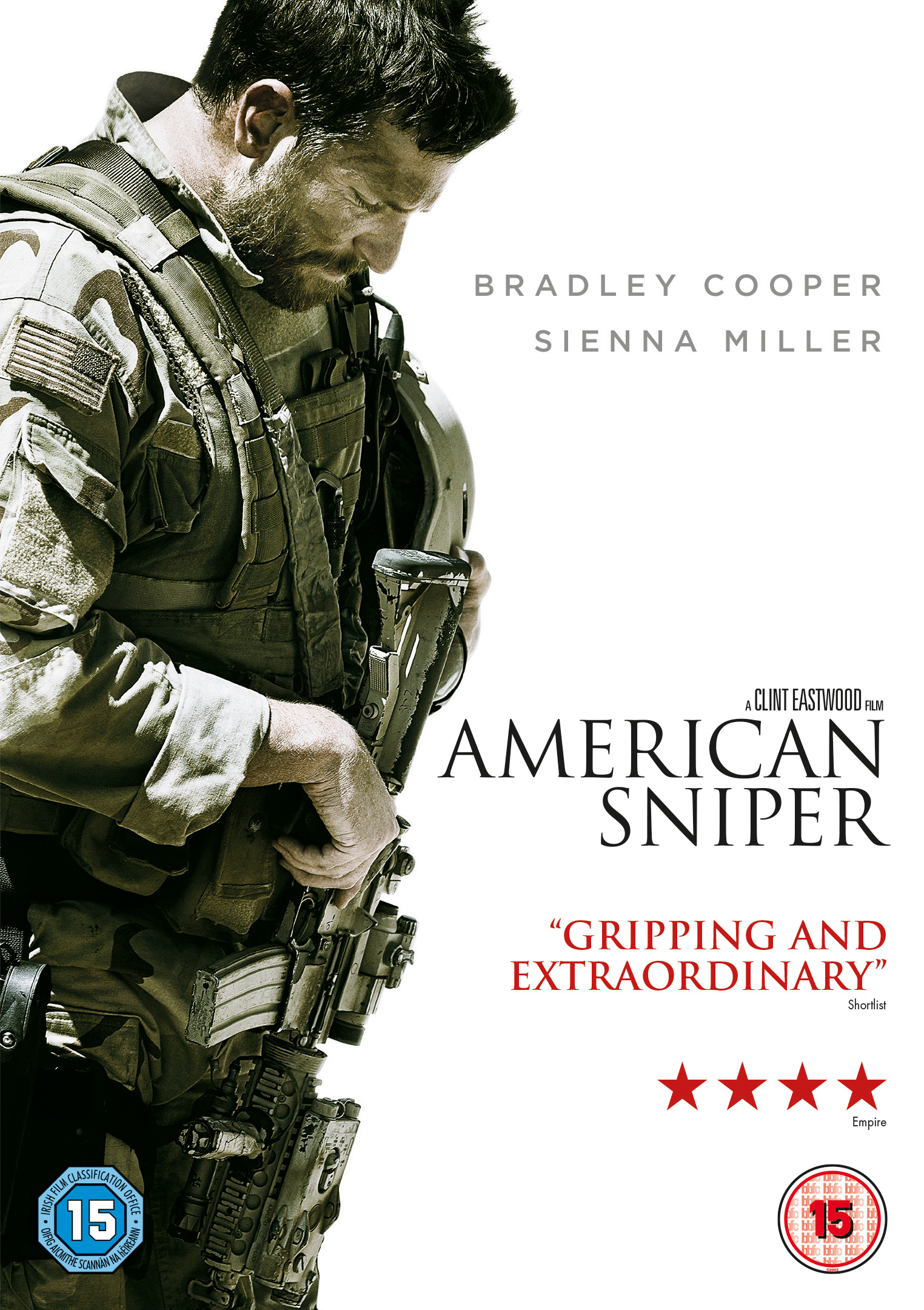 American Sniper (DVD) Bradley Cooper Jake McDorman Keir O'Donnell Luke ...