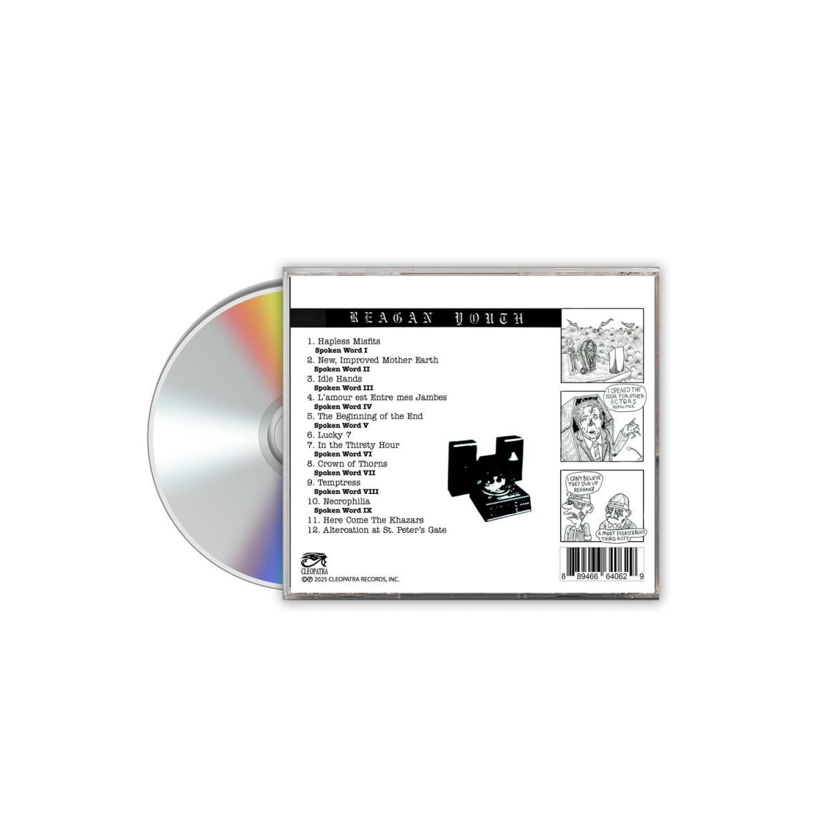 REAGAN YOUTH VOLUME III: Life & Times Revisited (CD) Album (PRESALE 28 ...