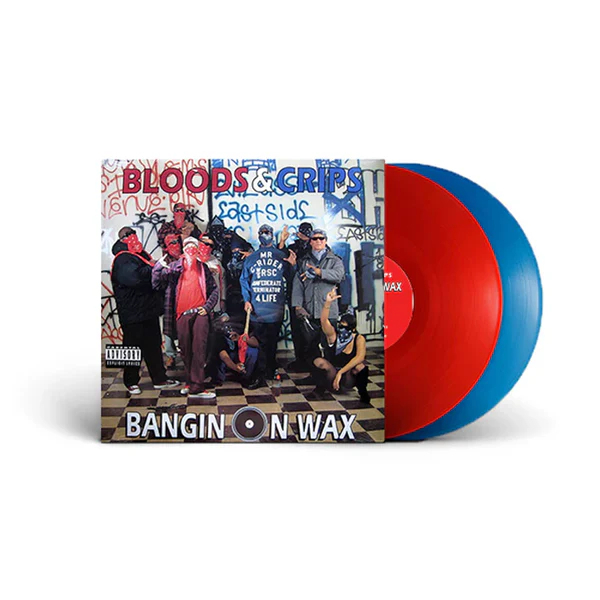 Bloods & Crips Bangin On Wax (Vinyl) 12″ Album Coloured Vinyl (Limited Edition)