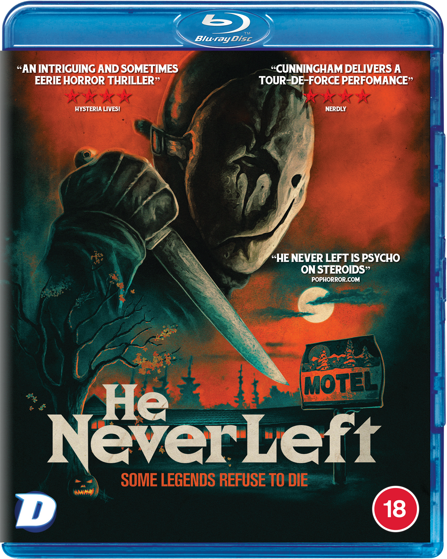 He Never Left (Blu-ray)