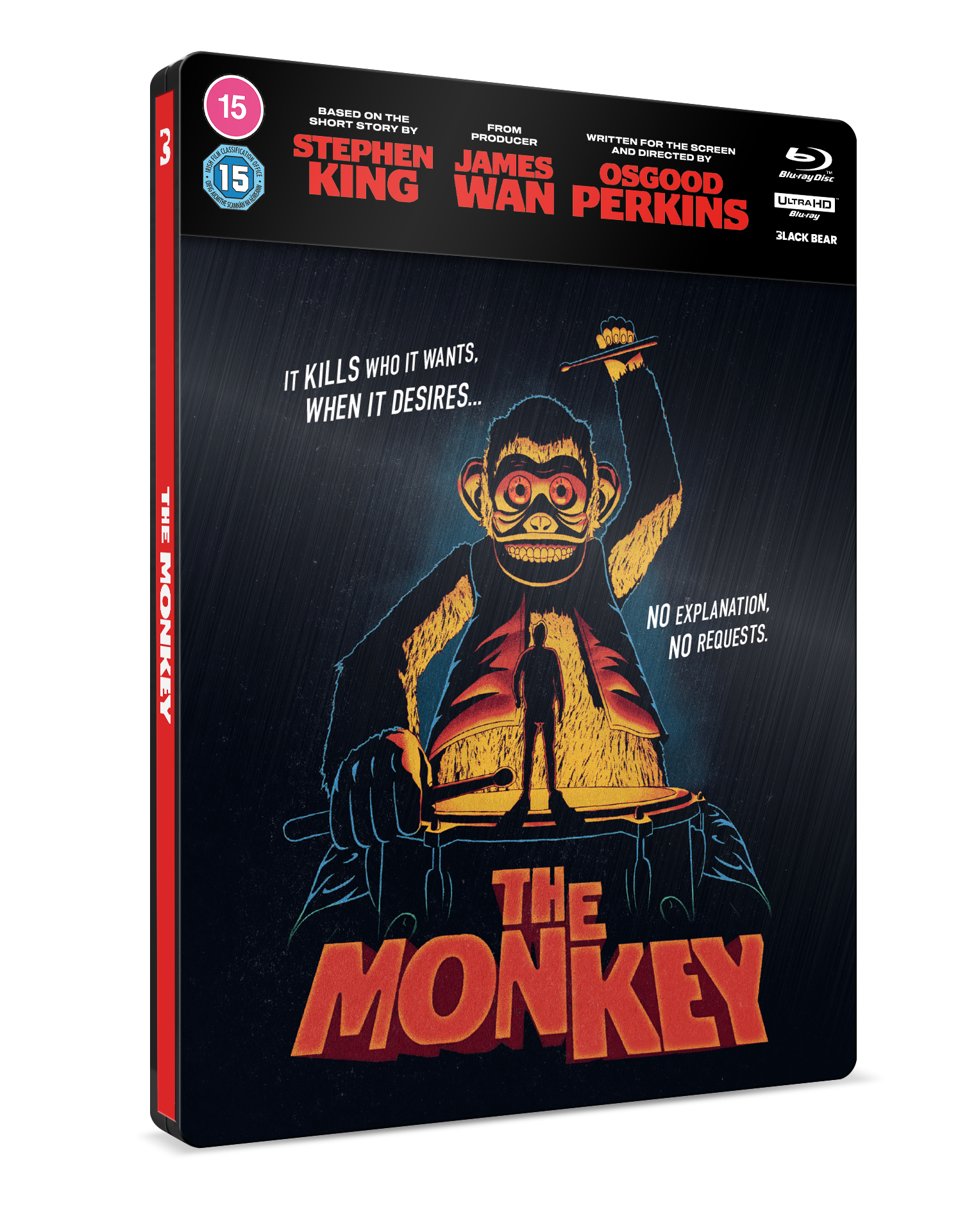 The Monkey Limited Edition 4K UHD + Blu-ray Steelbook (4K Ultra HD)