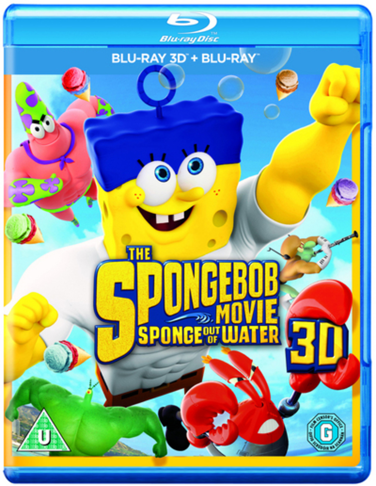The SpongeBob Movie: Sponge Out of Water (Blu-ray) Antonio Banderas