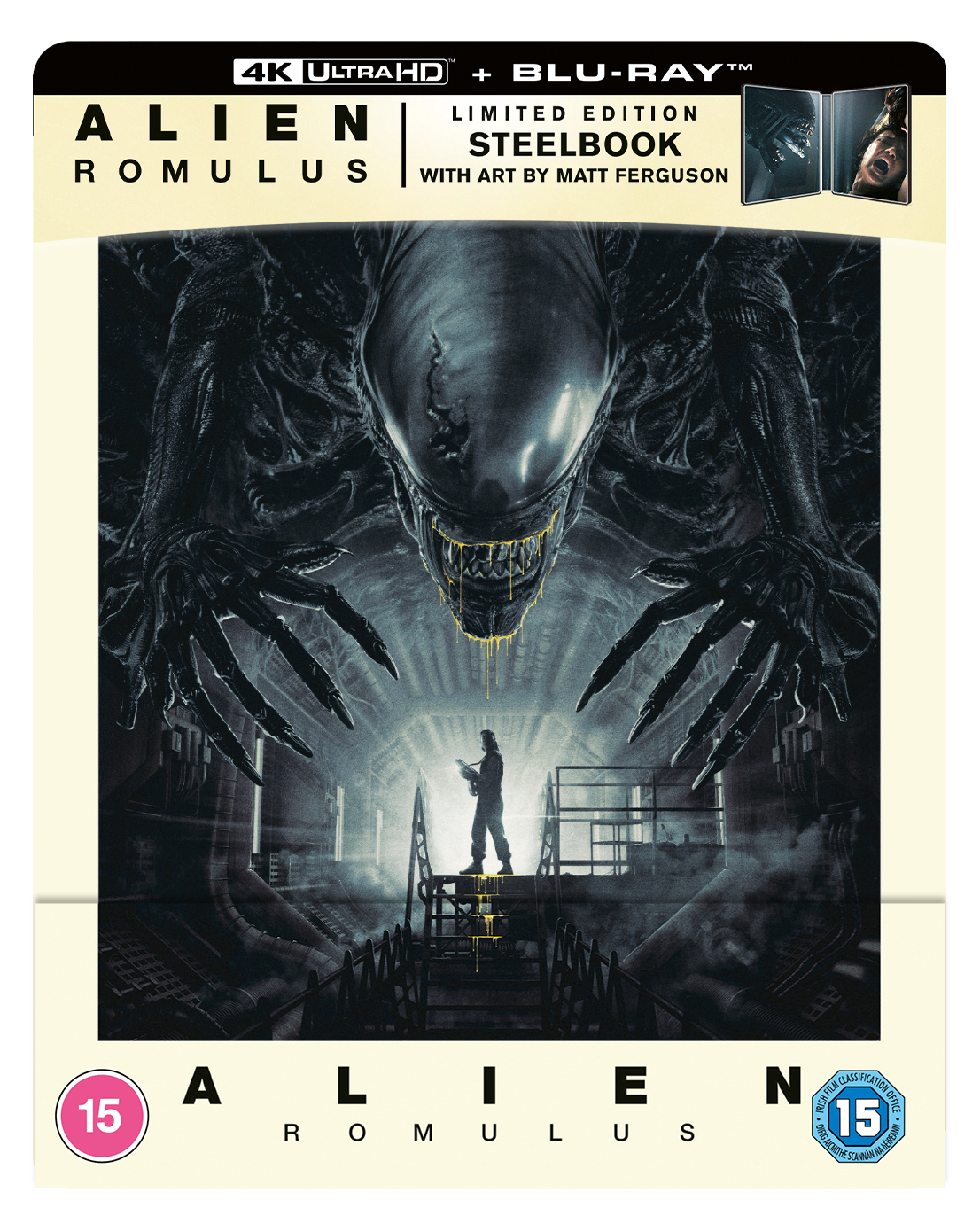 Alien: Romulus Limited Edition 4K UHD Steelbook (Matt Ferguson Art) (4K Ultra HD)
