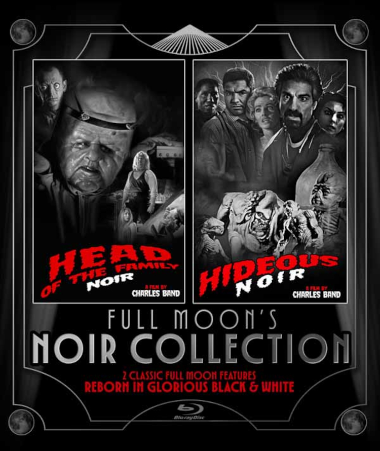 Full Moon's Noir Double Feature: Head of the Family/Hideous! (Blu-ray)