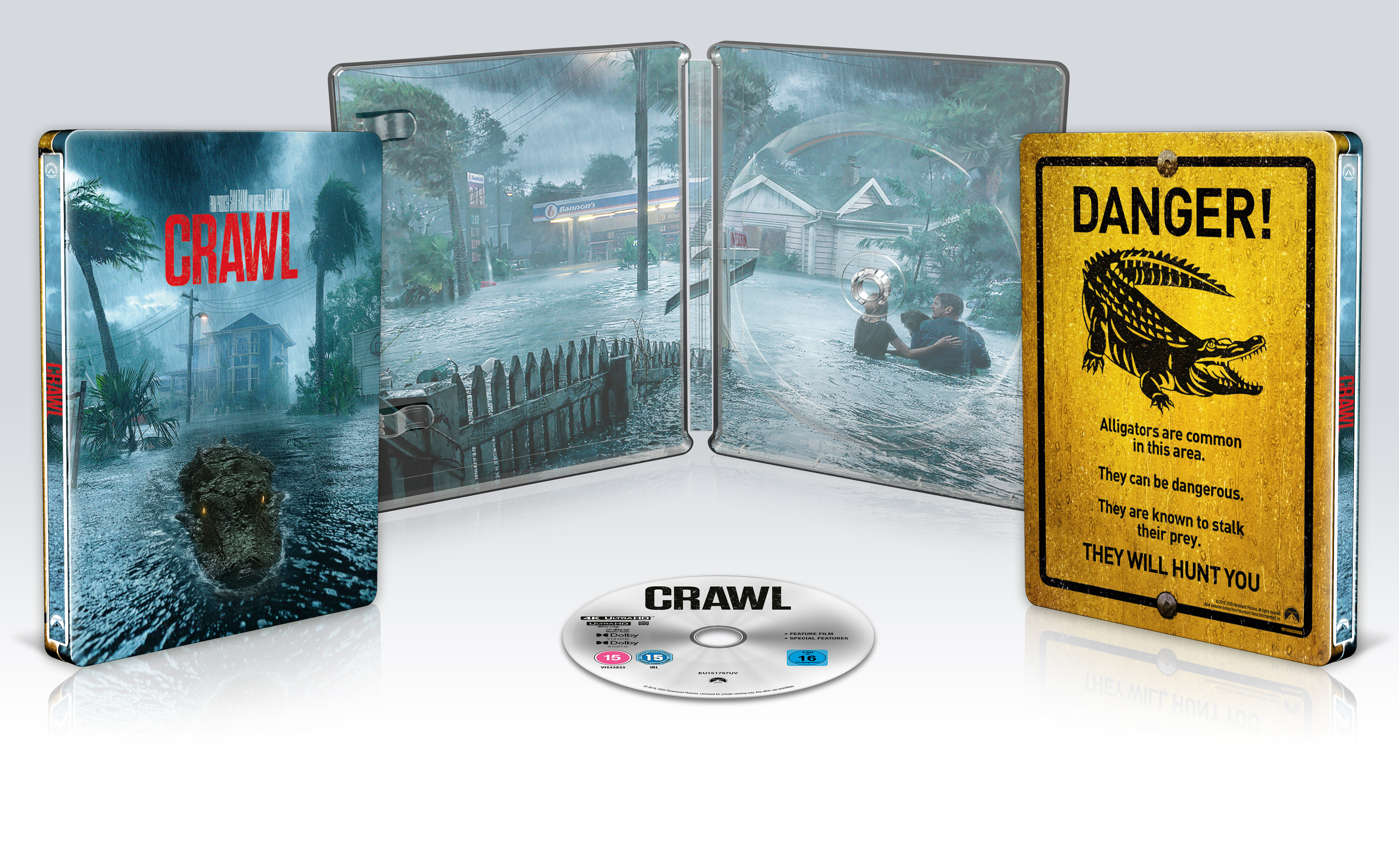 Crawl Limited Edition 4K UHD Steelbook (4K Ultra HD)