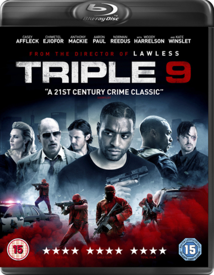 Triple 9 (Blu-ray) Teresa Palmer Luis Da Silva Jr Aaron Paul Anthony Mackie