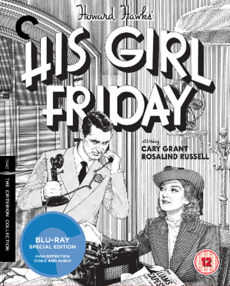 His Girl Friday - The Criterion Collection (Blu-ray) Roscoe Karns Gene Lockhart