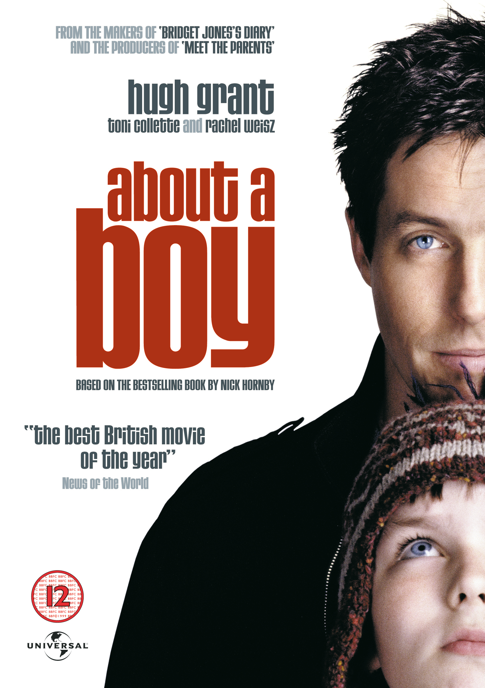 About a Boy (DVD) Hugh Grant Toni Collette Victoria Smurfit Rachel Weisz