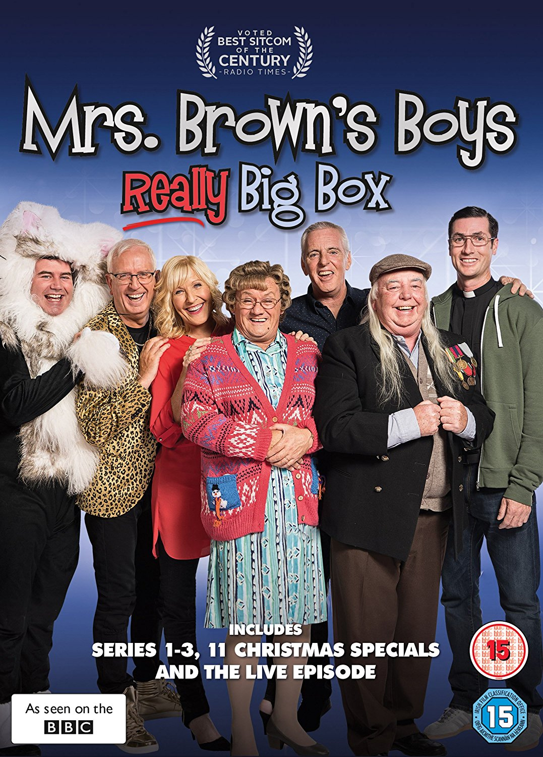 Mrs Brown's Boys: Really Big Box (DVD) Rory Cowan Pat Shields Amanda Woods