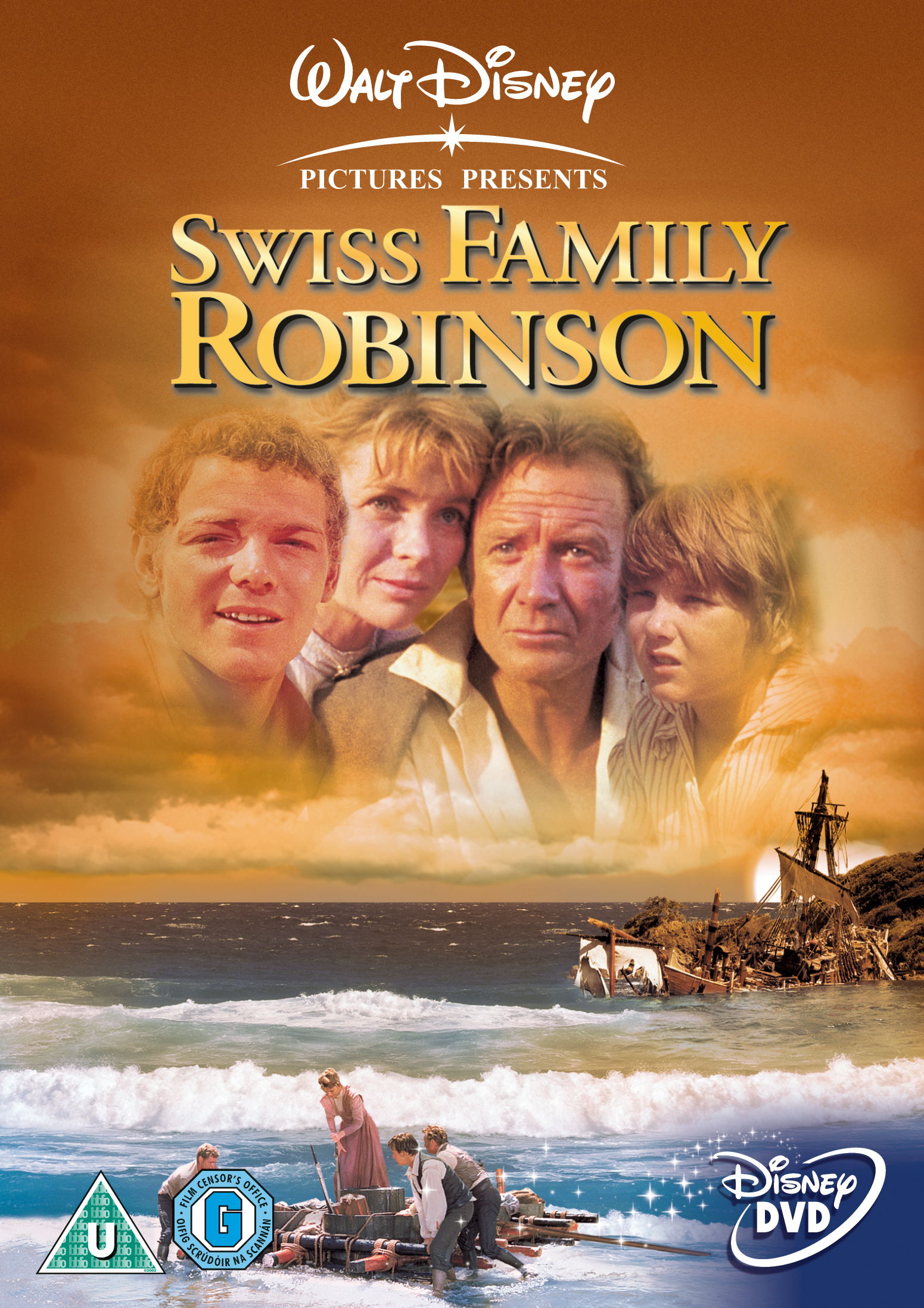 Swiss Family Robinson (DVD) John Mills Dorothy McGuire James MacArthur