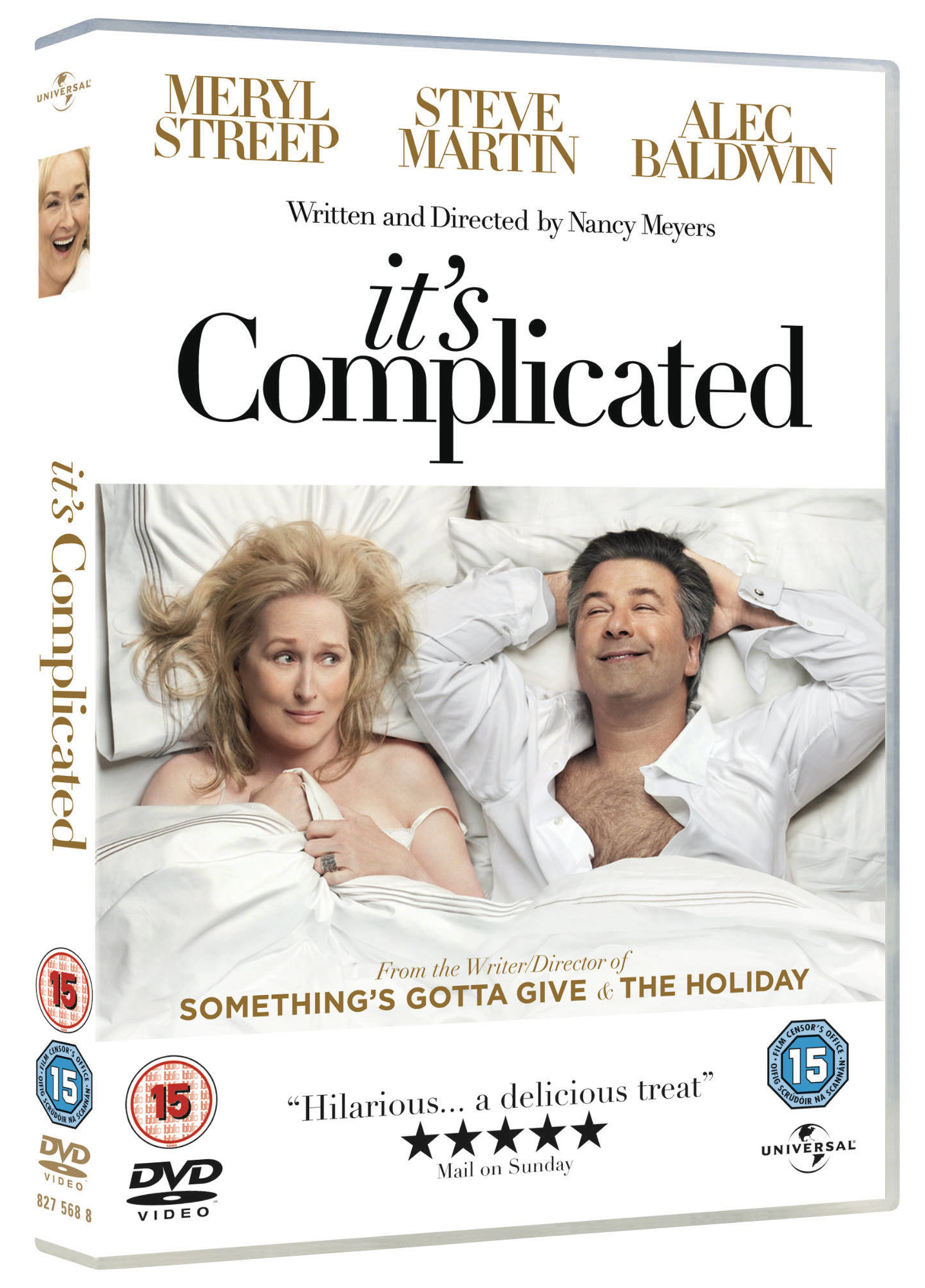 IT'S COMPLICATED (DVD) James Patrick Stuart Hunter Parrish Zoe Kazan ...