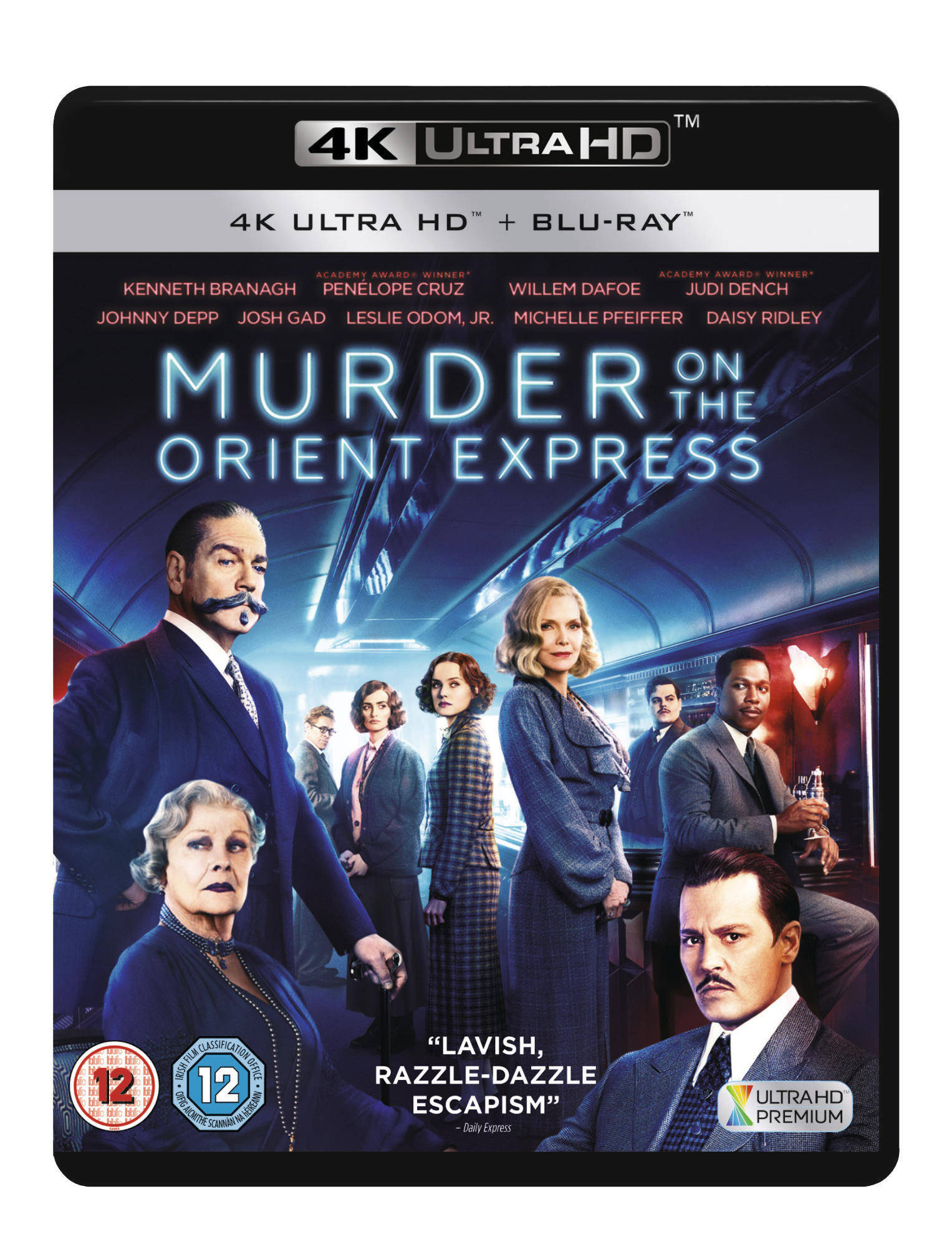 Murder on The Orient Express 4k UHD Blu-ray Digital Download 2017 DVD for  sale online | eBay