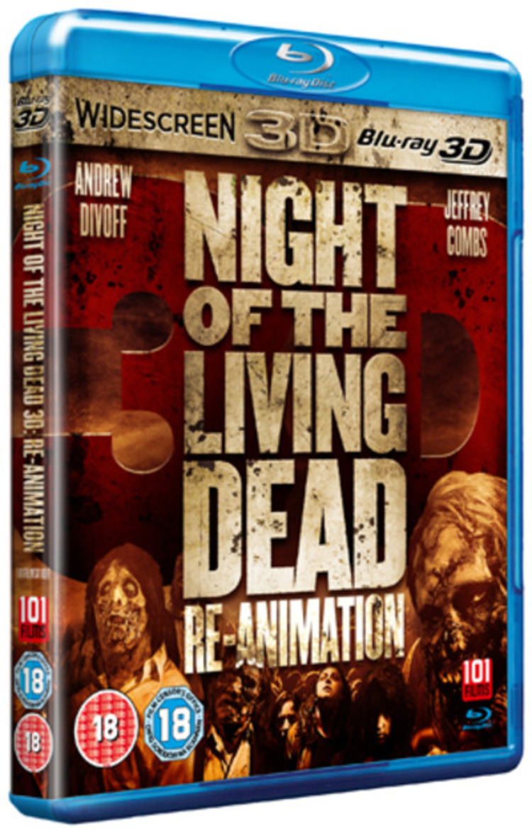 night of the living dead re-animation 3d (Blu-ray)