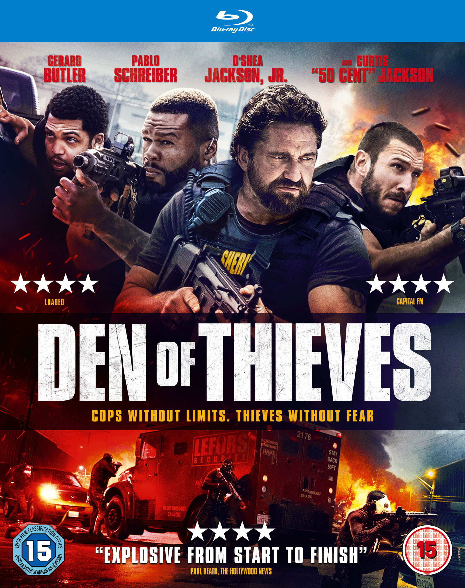 Den of Thieves (Blu-ray) Curtis '50 Cent' Jackson Dawn Olivieri Mo McRae 50 Cent