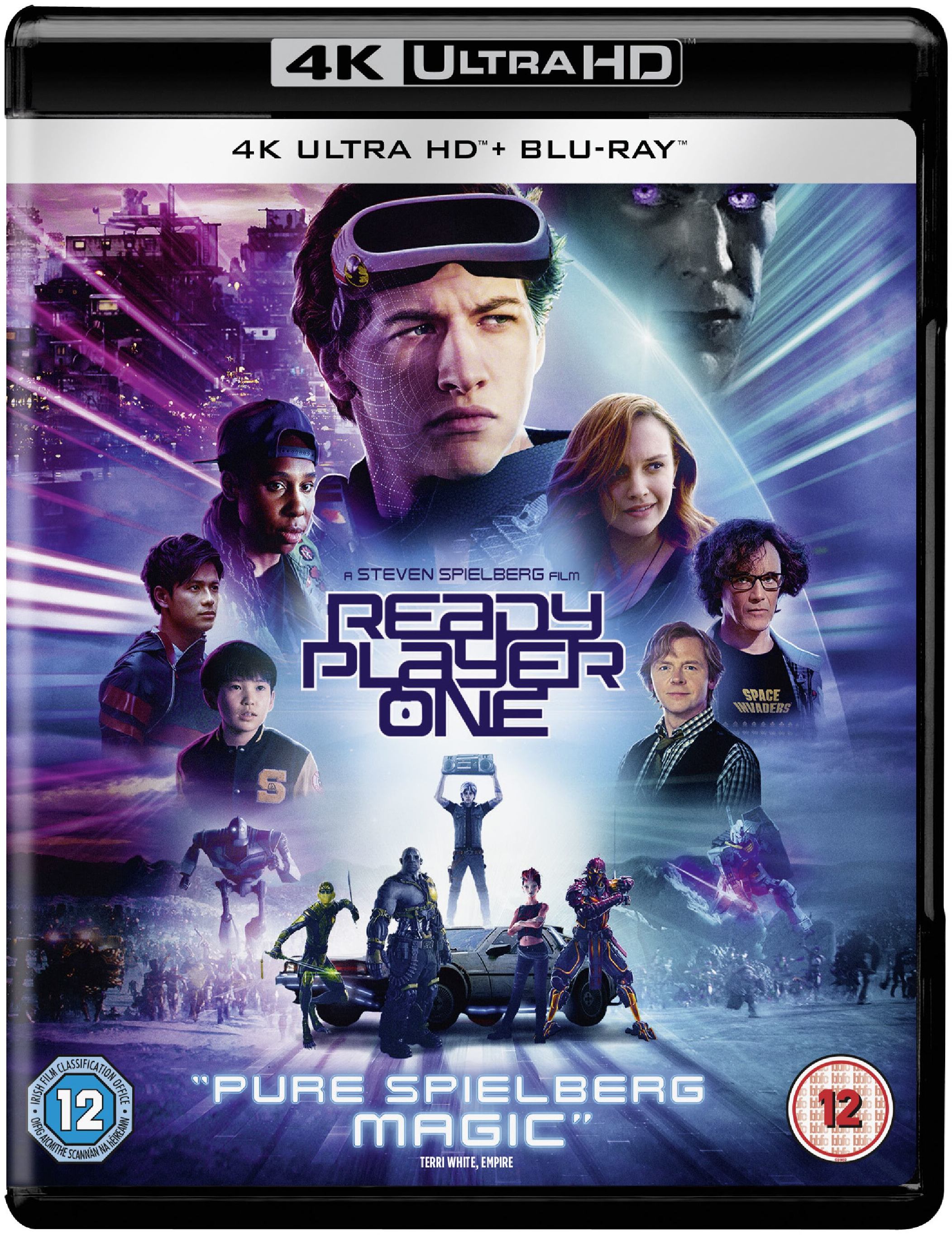 Ready Player One (4K UHD Blu-ray) T.J. Miller Hannah John-Kamen Lena Waithe