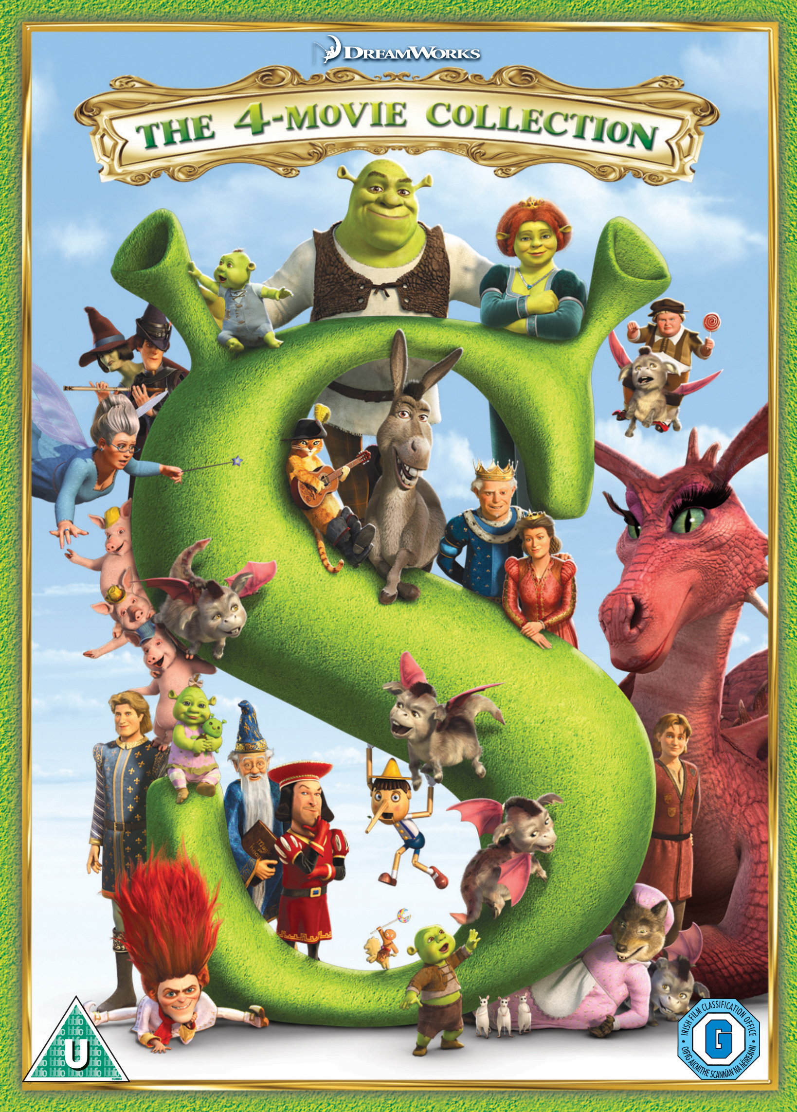 Shrek: The 4-Movie Collection (DVD) Brian d'Arcy James Sutton Foster