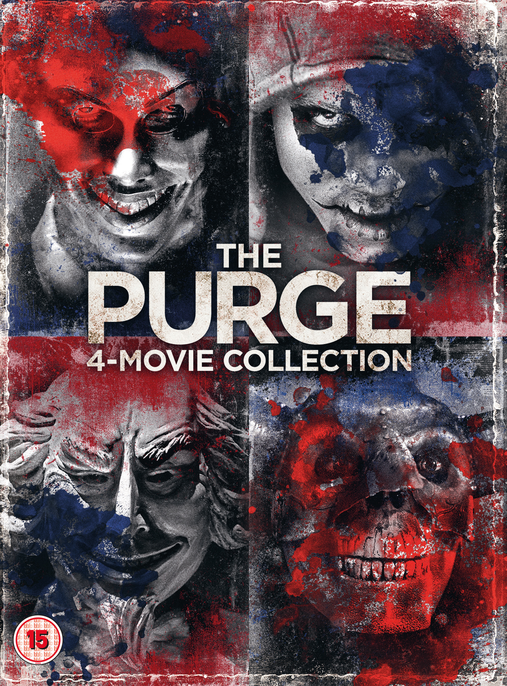 The Purge: 4-Movie Collection (DVD) Edwin Hodge Patch Darragh Luna Lauren Velez