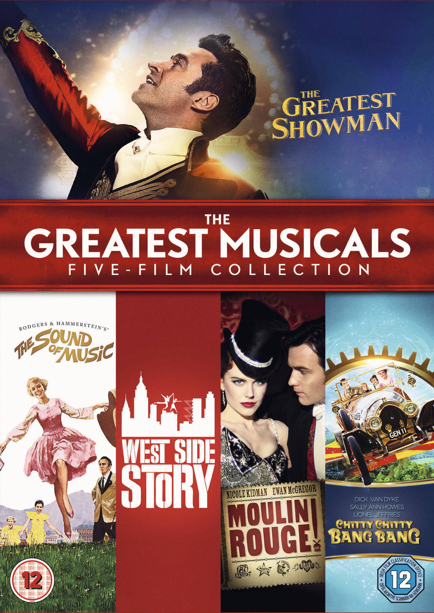 The Greatest Musicals: Five Film Collection (DVD) Rita Moreno Charmian Carr