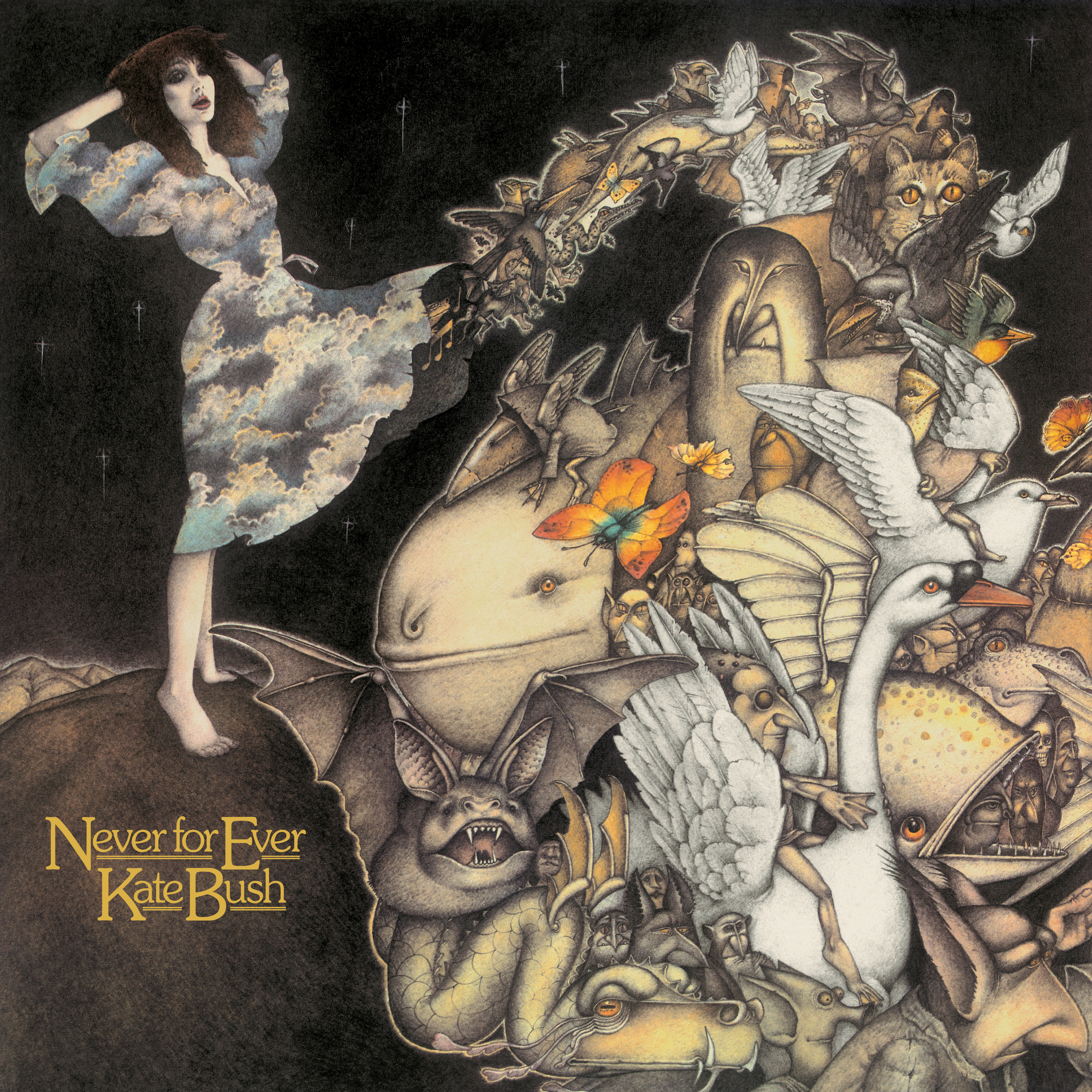 Kate Bush Never for Ever (CD) Remastered Album - Afbeelding 1 van 1