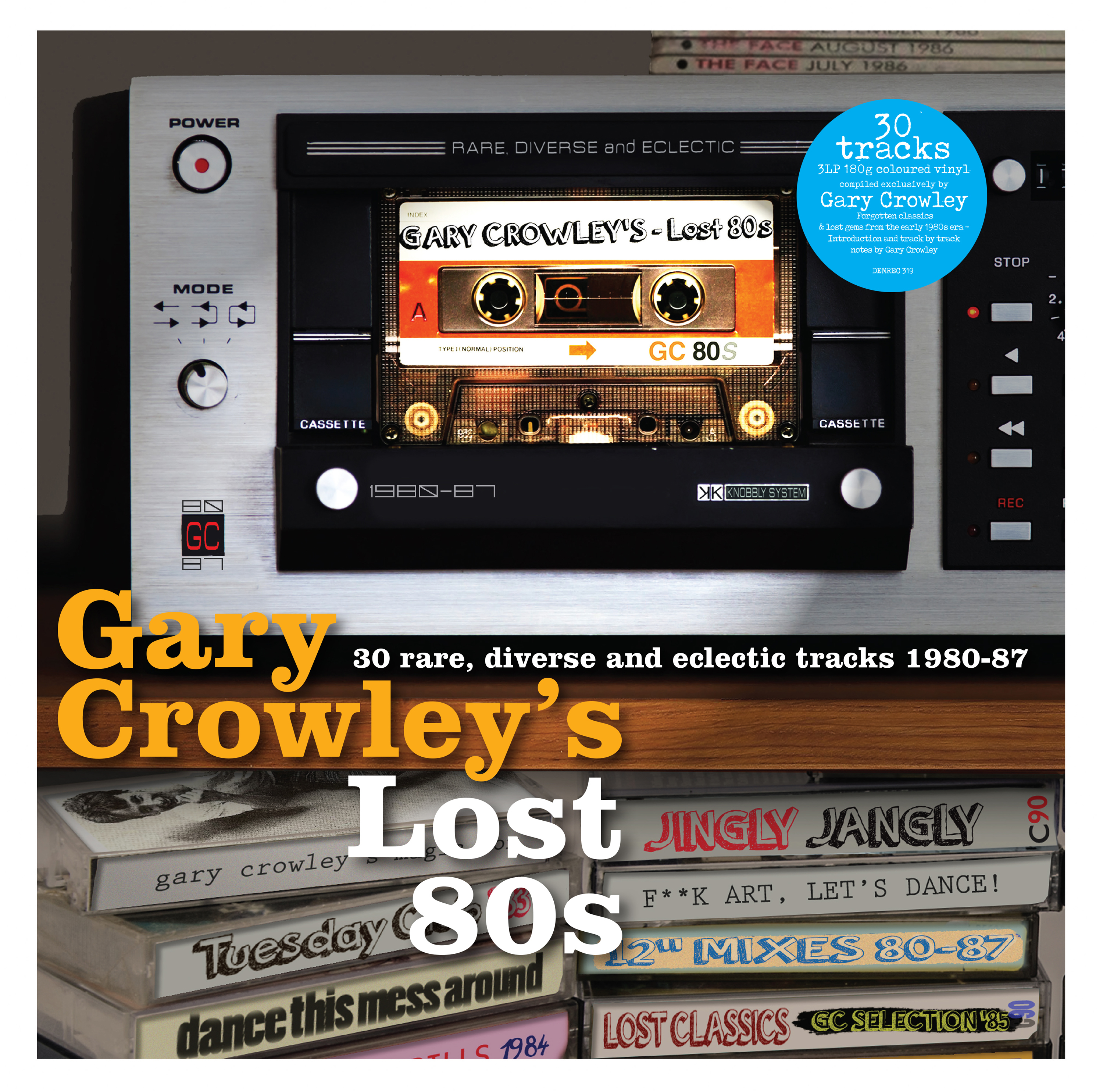Various Artists Gary Crowley's Lost 80s (Vinyl LP) 12" Album Box Set