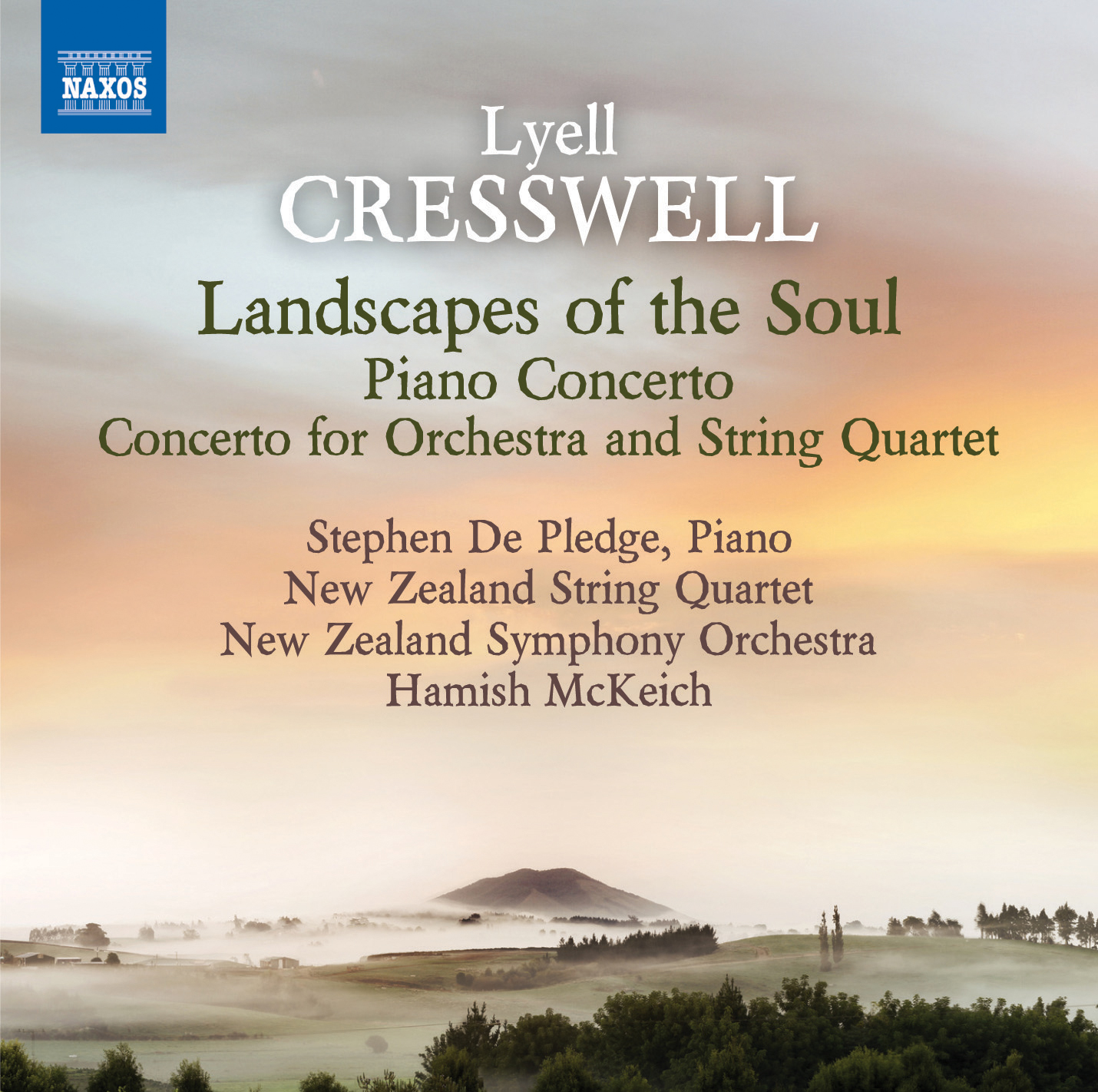 Лайелл Крессвелл Lyell Cresswell: Пейзажи души/Фортепиано c (CD) (ИМПОРТ из Великобритании)