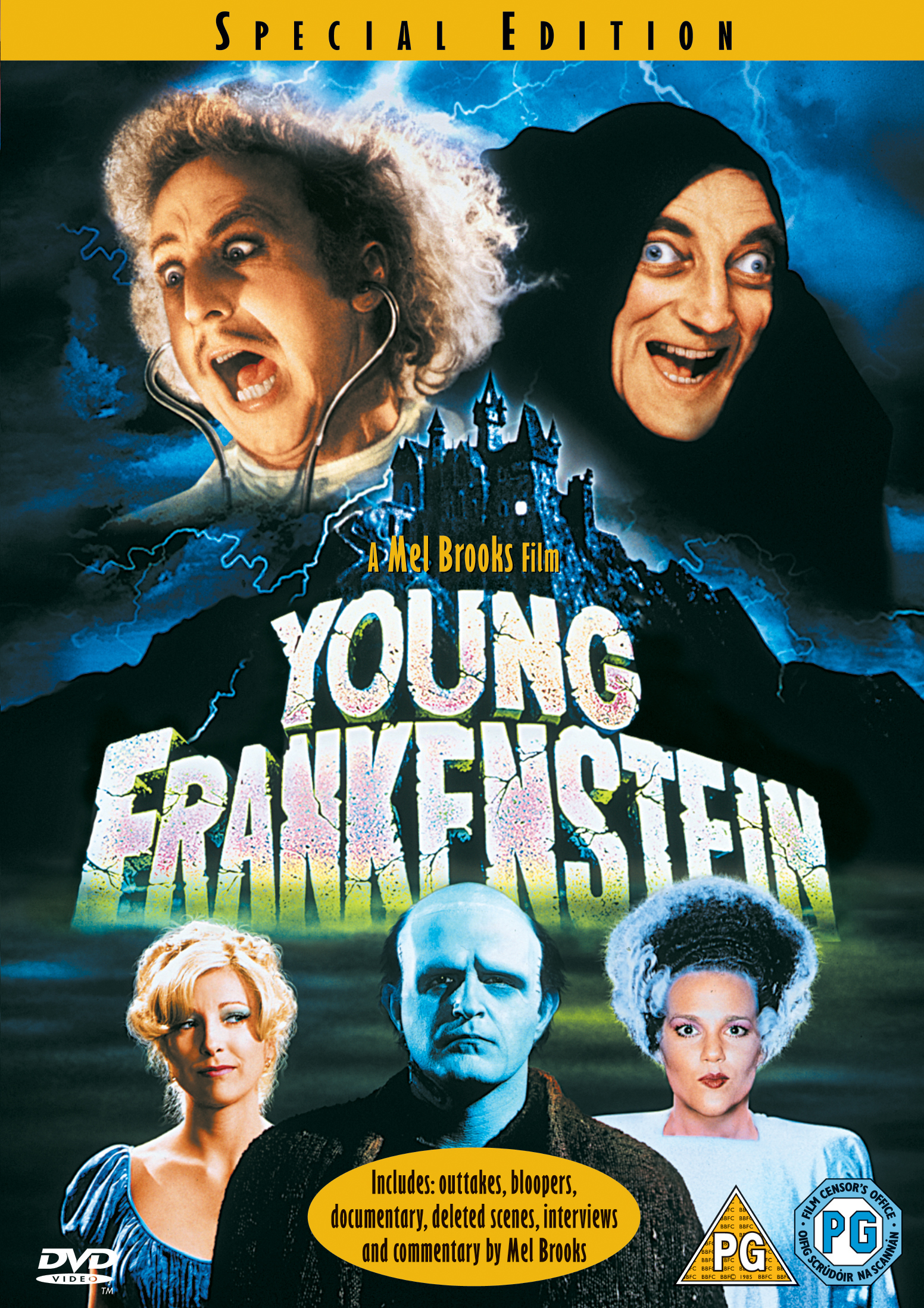 Young Frankenstein (DVD) Marty Feldman Madeline Khan Peter Boyle Gene Wilder