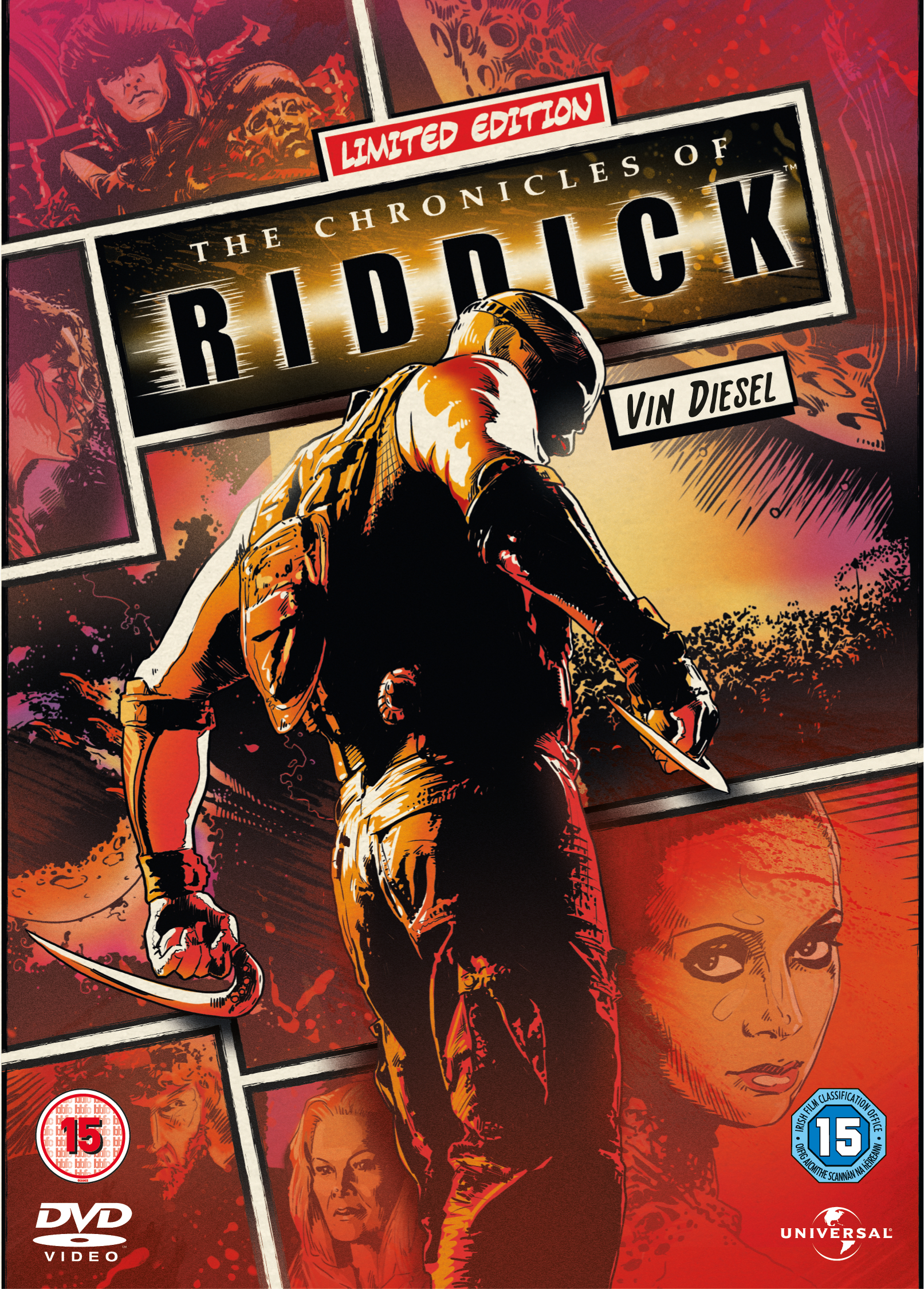 The Chronicles of Riddick (DVD) Yorick Van Wageningen Judi Dench Nick Chinlund