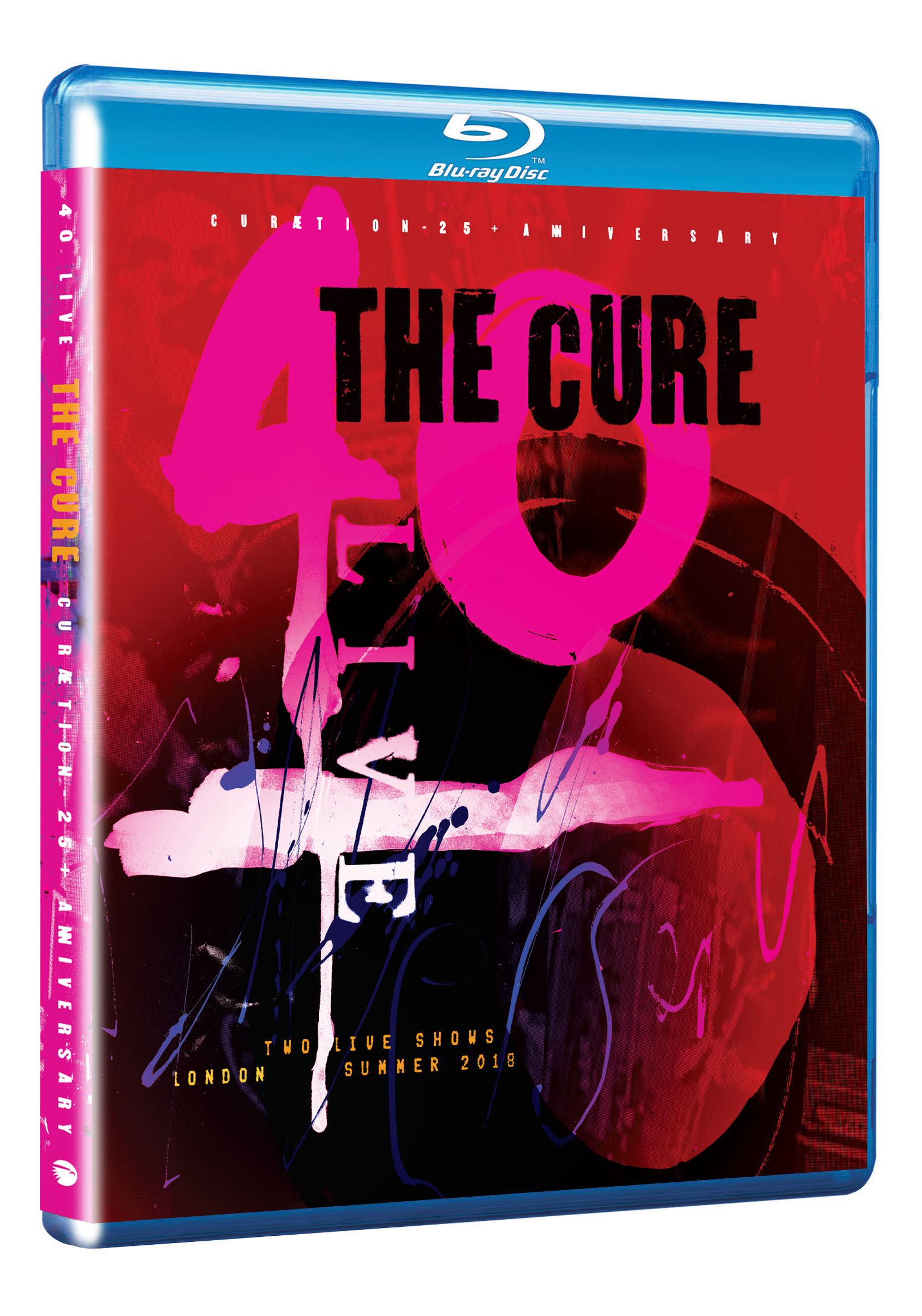 The Cure: 40 Live - Cureation-25 + Anniversary (Blu-ray) The Cure - Picture 1 of 1