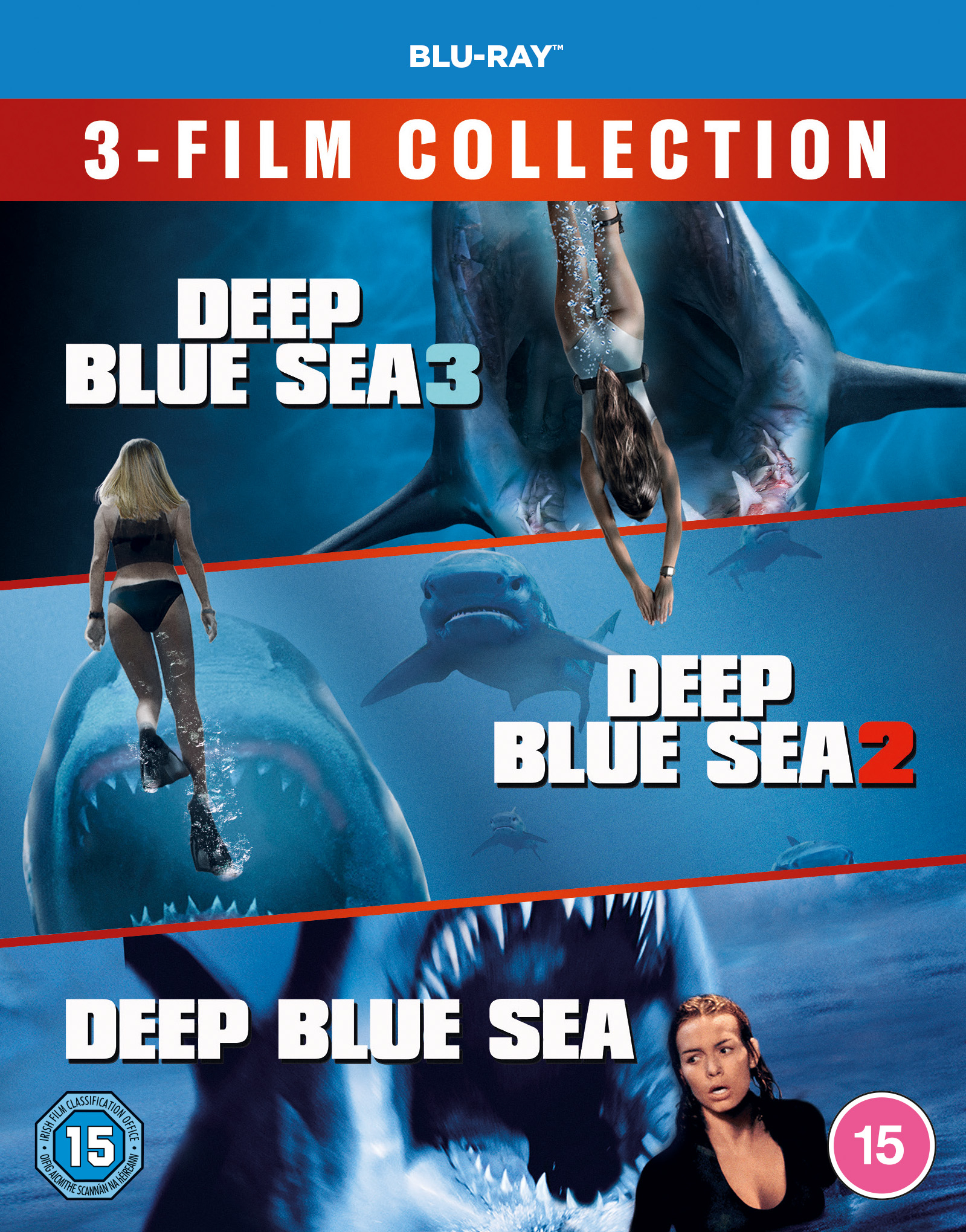 Deep Blue Sea 3-Film Collection (Blu-ray)