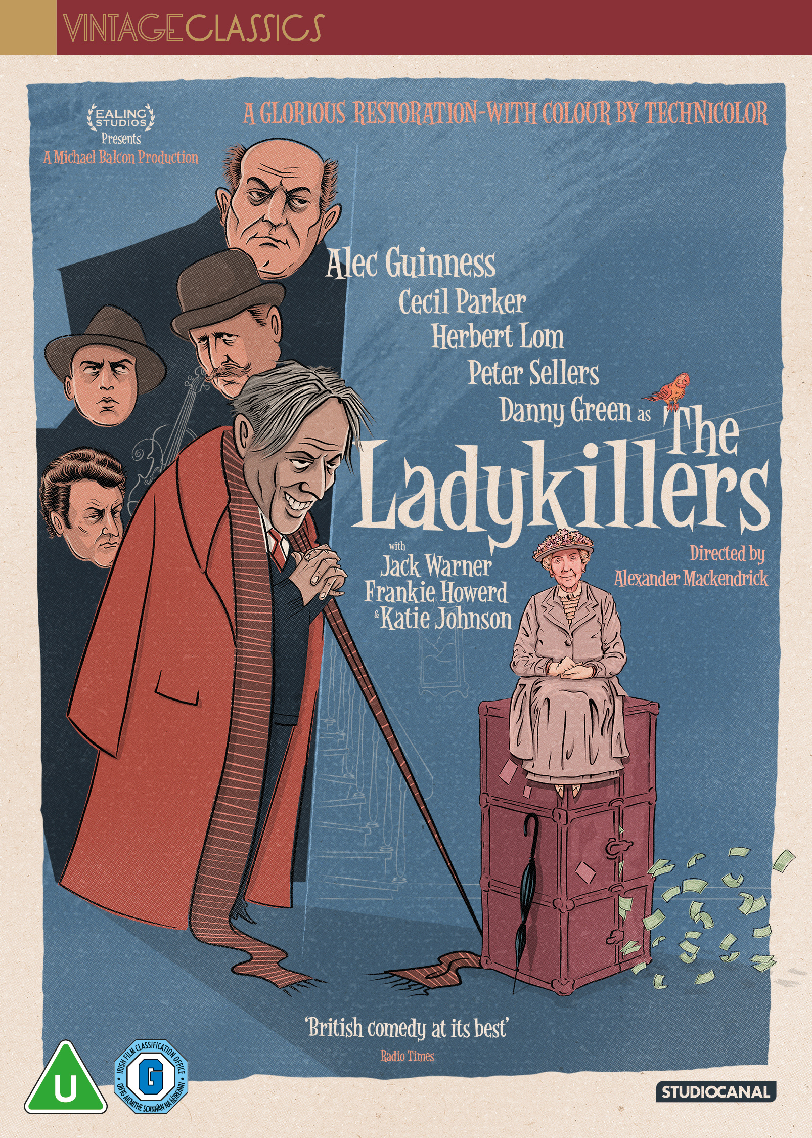 The Ladykillers [DVD] [2020] (DVD) Jack Warner Fred Griffiths Kenneth Connor