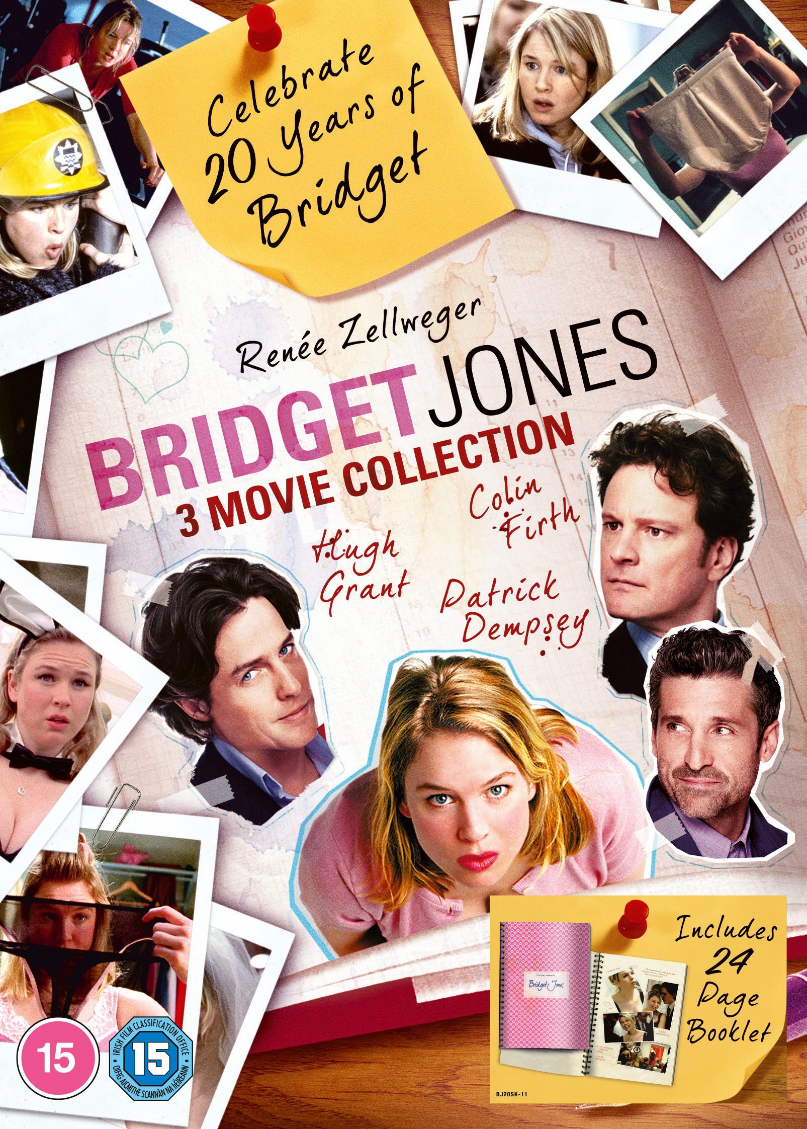 Bridget Jones's Diary/The Edge of Reason/Bridget Jones's Baby (DVD) Hugh Grant
