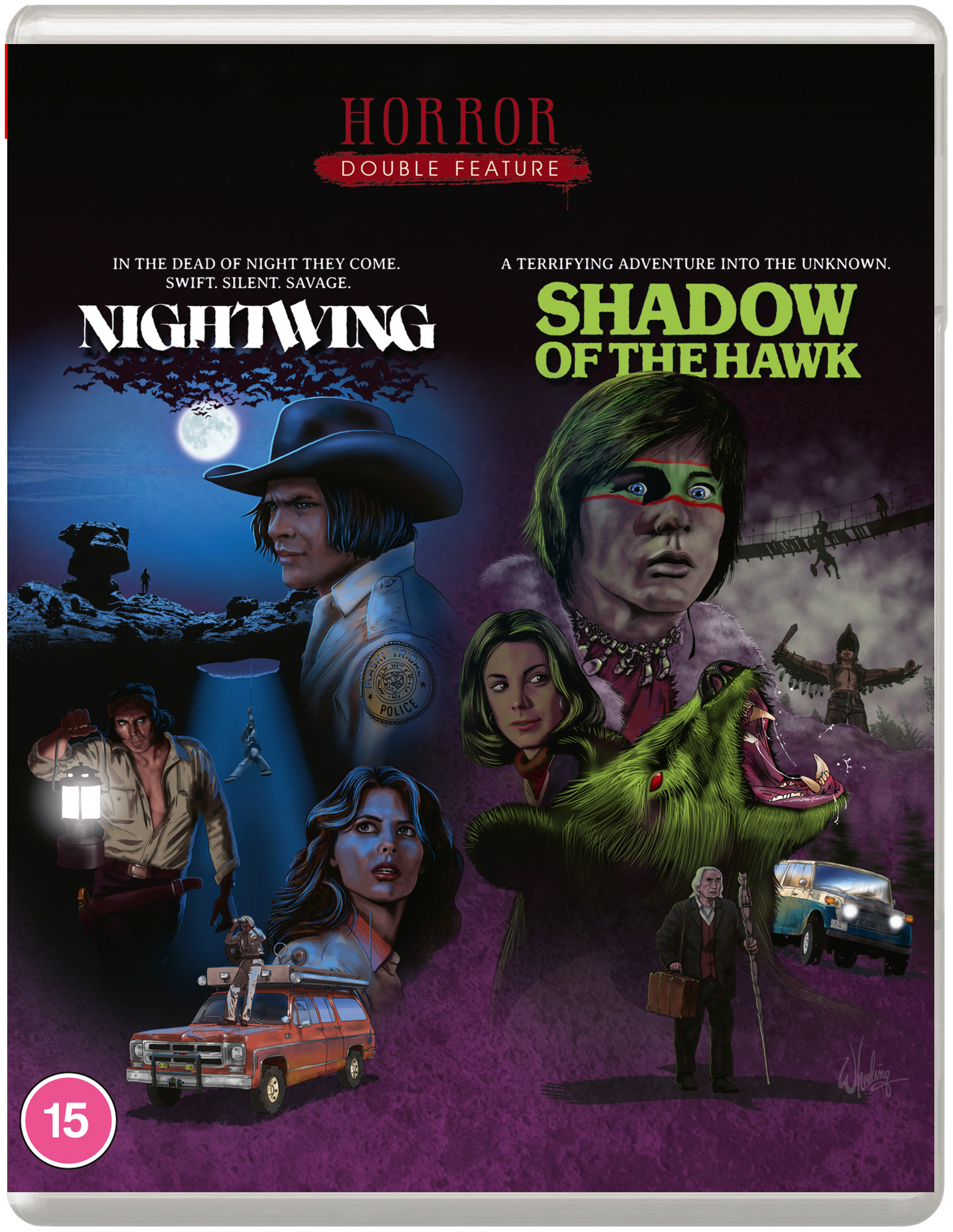 Nightwing/Shadow of the Hawk (Blu-ray)