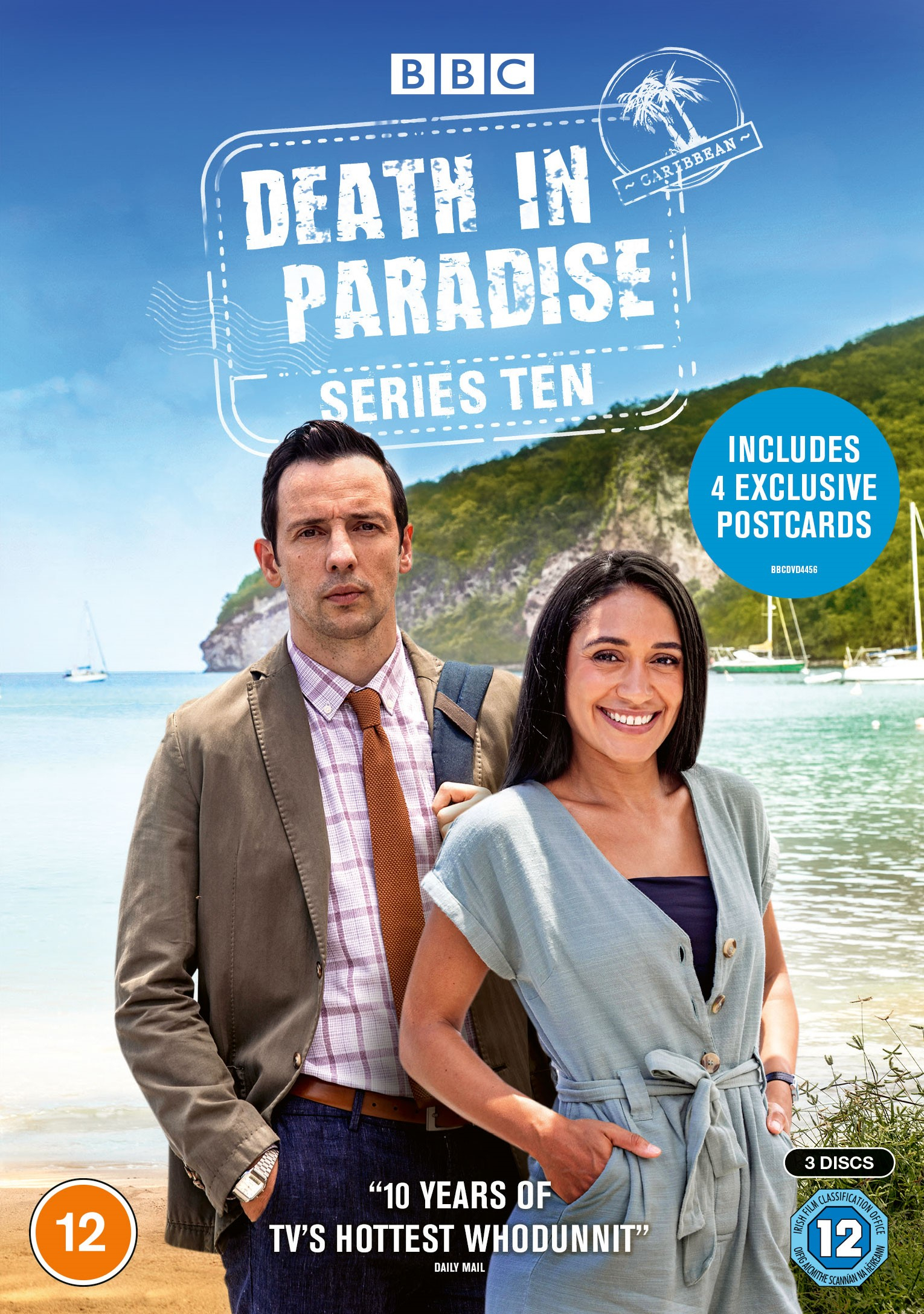Death in Paradise: Series Ten (DVD) Kelvin Fletcher Jason Manford Don Warrington